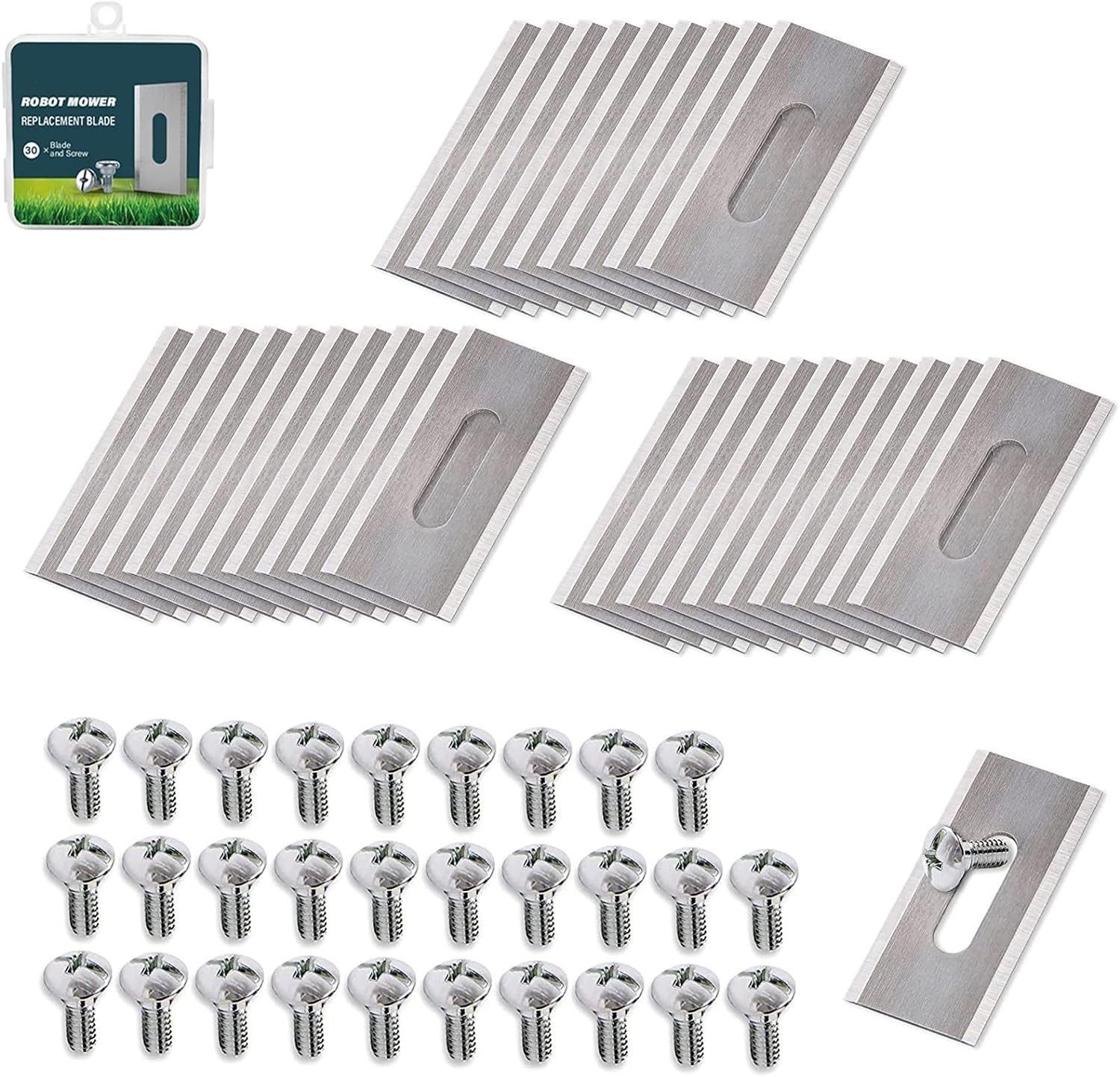 FELIXLEO Mährobotermesser Mähroboter Ersatzmesser Ersatzklingen (60-St)