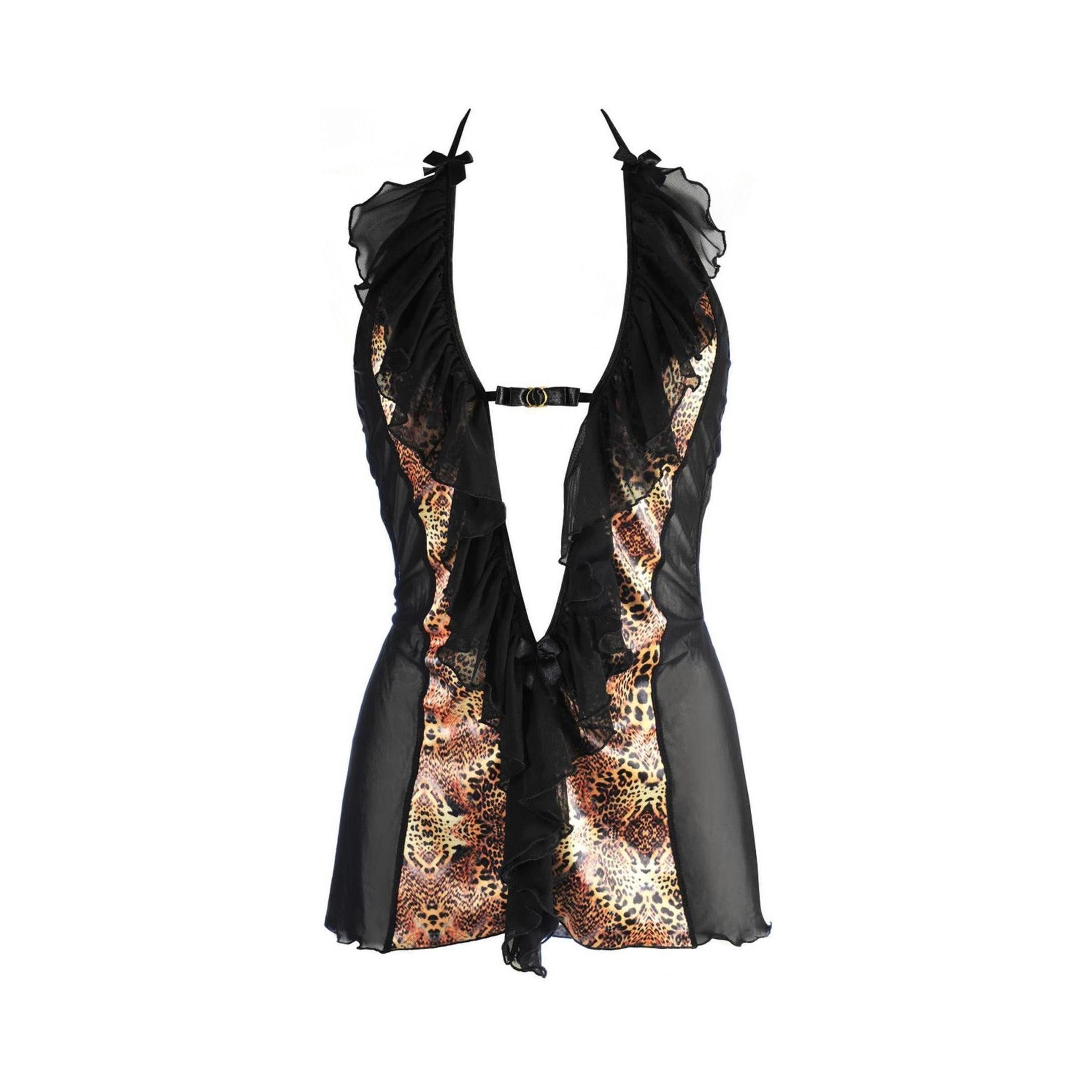 Axami Negligé V-10409 babydoll & string black - (L,M,S,XL)