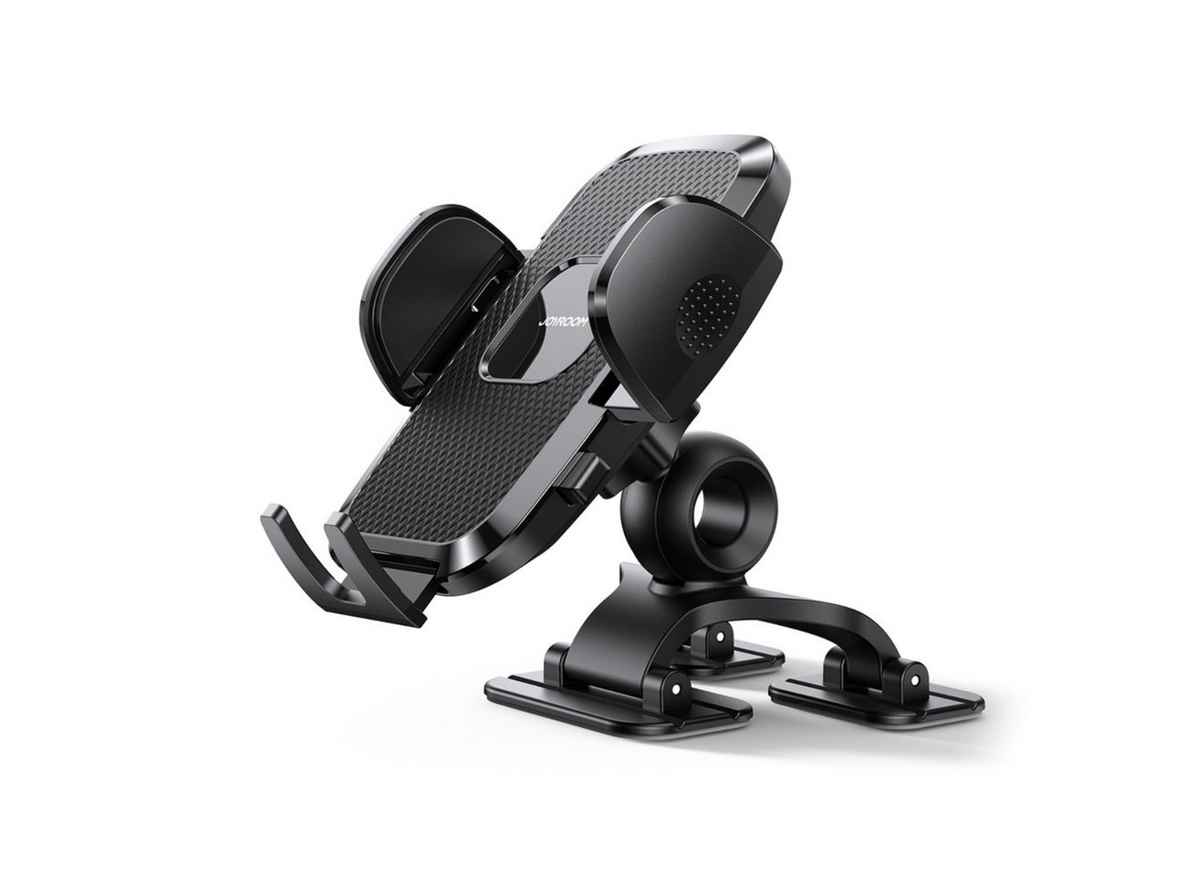 JOYROOM Handy-Halterung JR-ZS259, (bis 7 Zoll, Einzelartikel, Einzelartikel, Klemmautohalterung mit drei verstellbaren Beinen und 360°-Drehung)