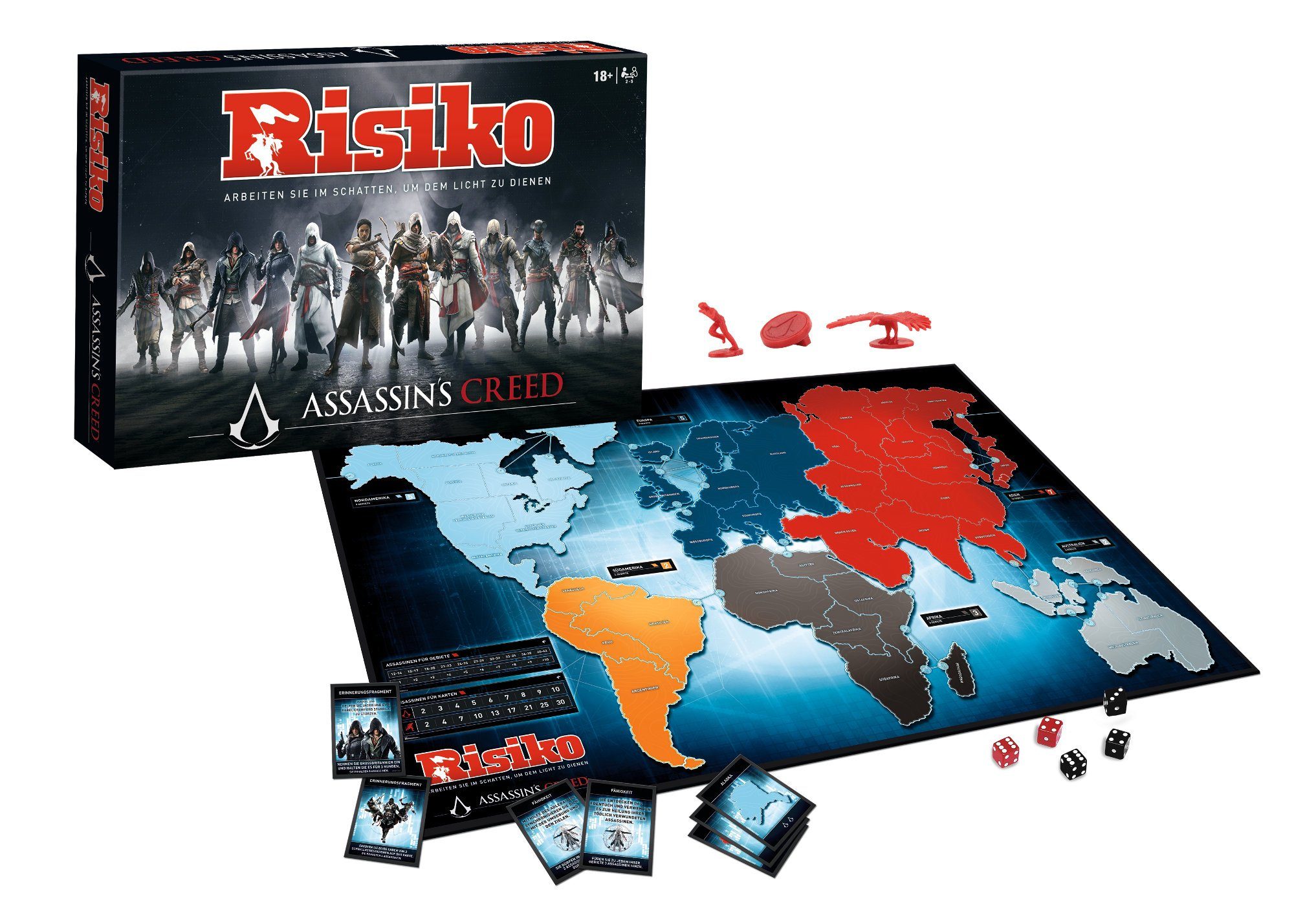 Winning Moves Spiel Risiko Assassin's Creed deutsch, Brettspiel
