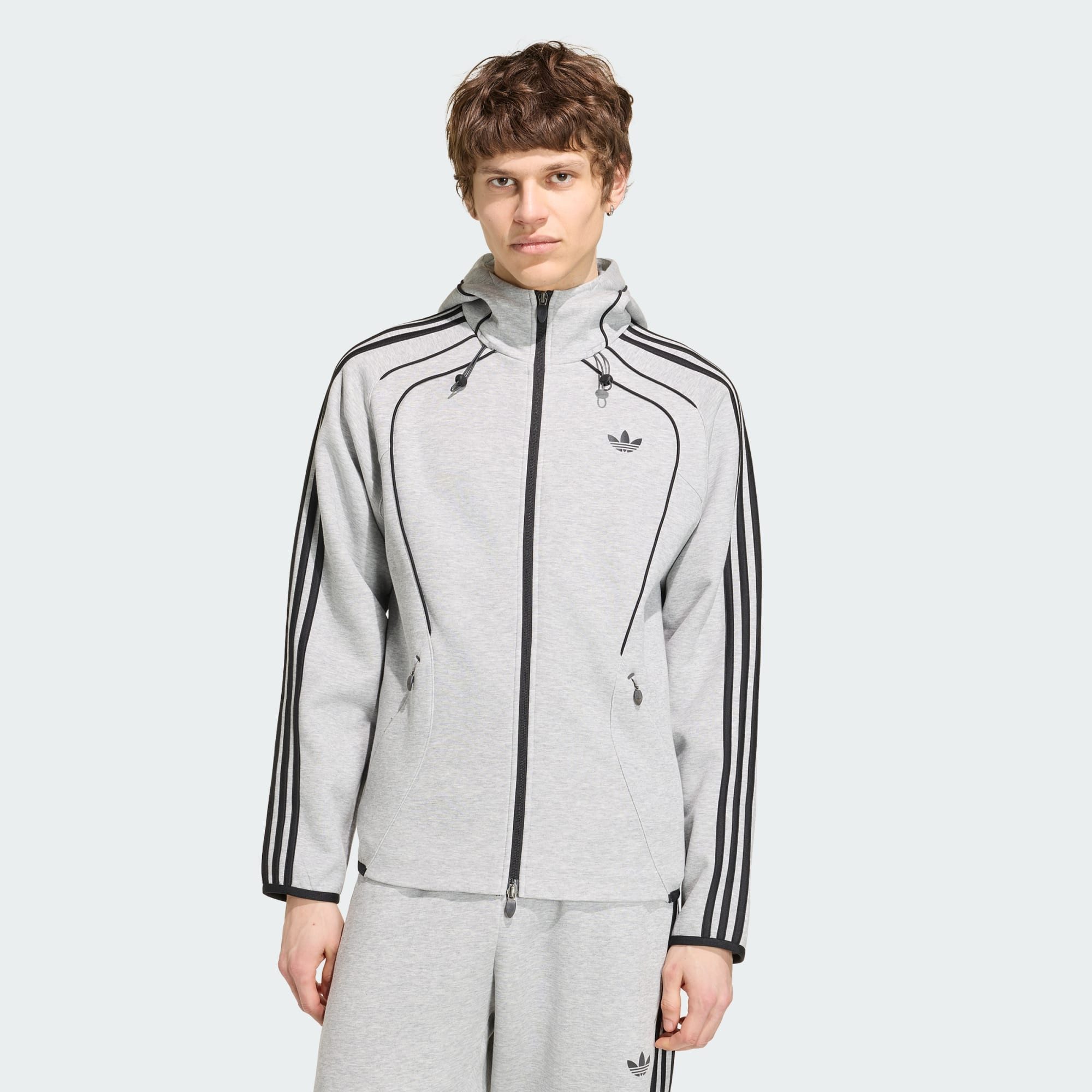adidas Originals Hoodie SPACER TEAMGEIST 26 CUTLINE KAPUZENJACKE (1-tlg)