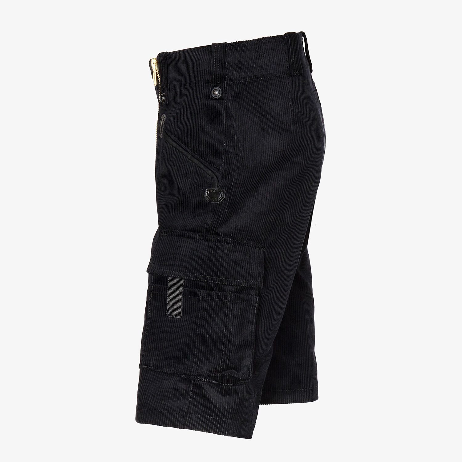 Oyster Arbeitsshorts Oyster Zunfthose kurz Cord schwarz Liam Dachdecker Zimmermann