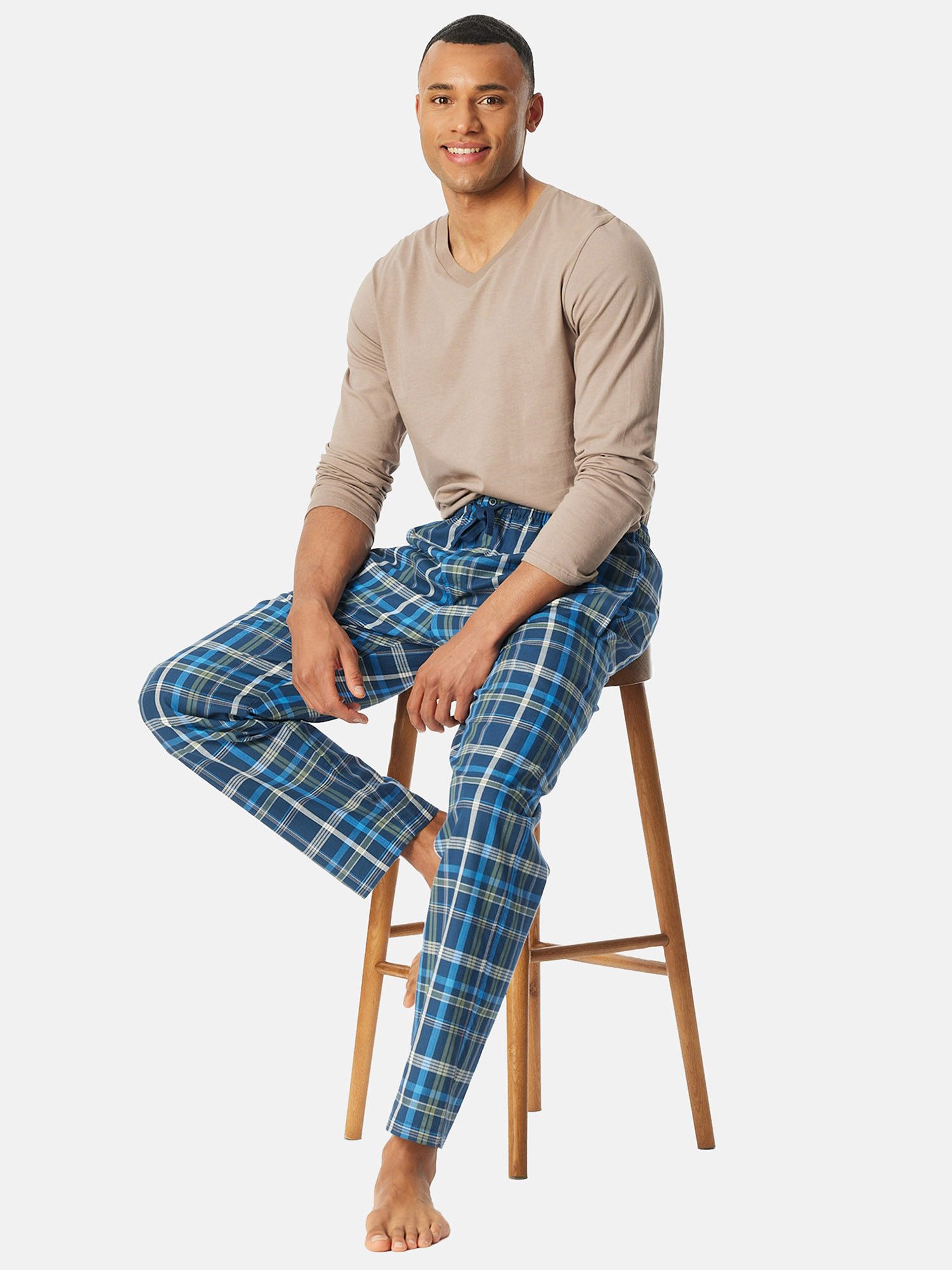 Schiesser Pyjamahose Mix Relax schlaf-hose pyjama günstig online kaufen