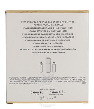 CHANEL Eau de Toilette Chanel Coco Mademoiselle Eau de Toilette 3 x 20 ml mit Zerstäuber, 1-tlg.