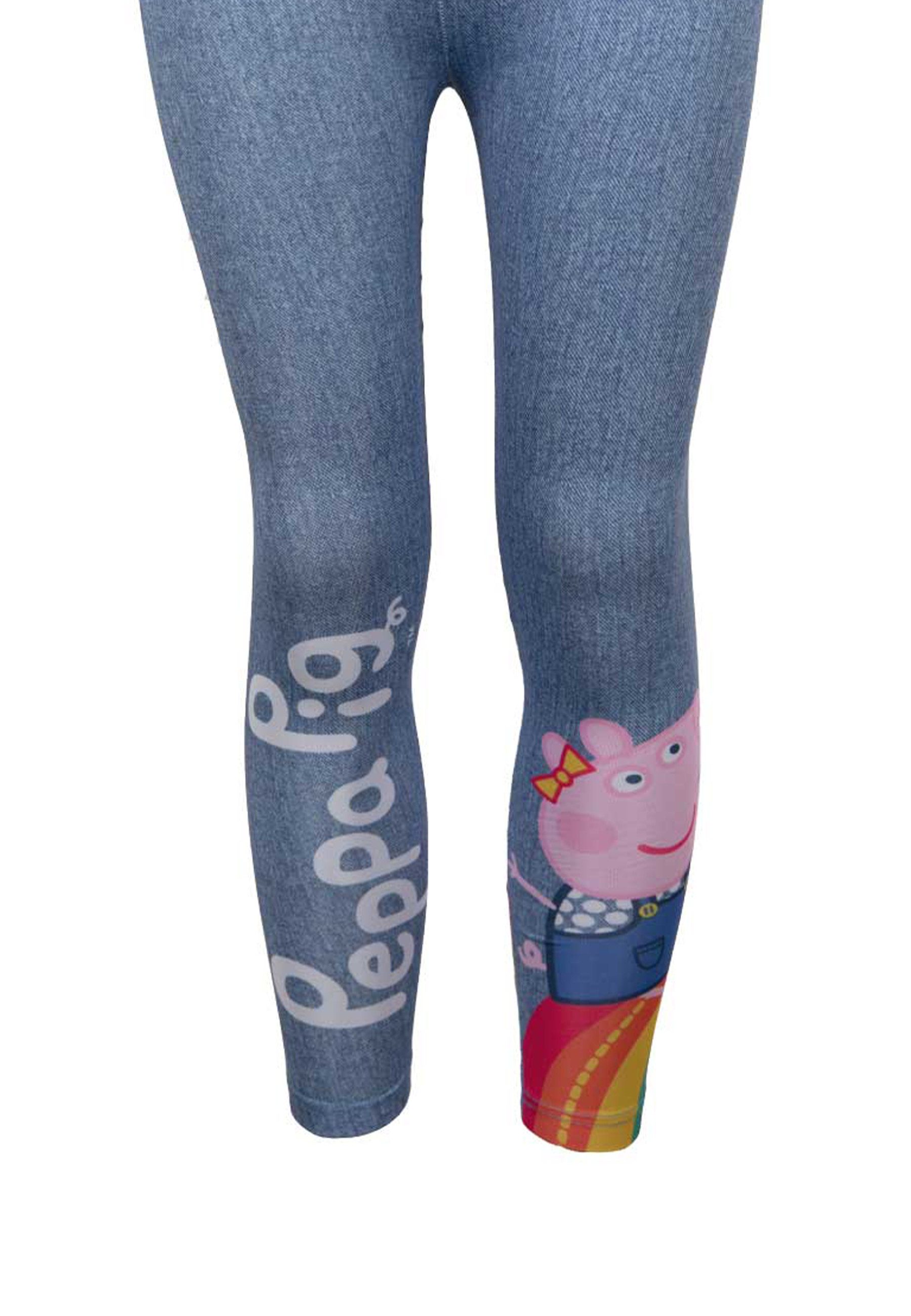 Peppa Pig Leggings Peppa Wutz Kinder Mädchen Leggings Hose