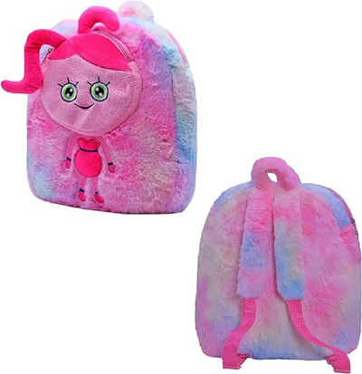 Wiztex Notebook-Rucksack Mommy Long Legs Kinder Rucksack, Regenbogen Weich Kindergartentasche