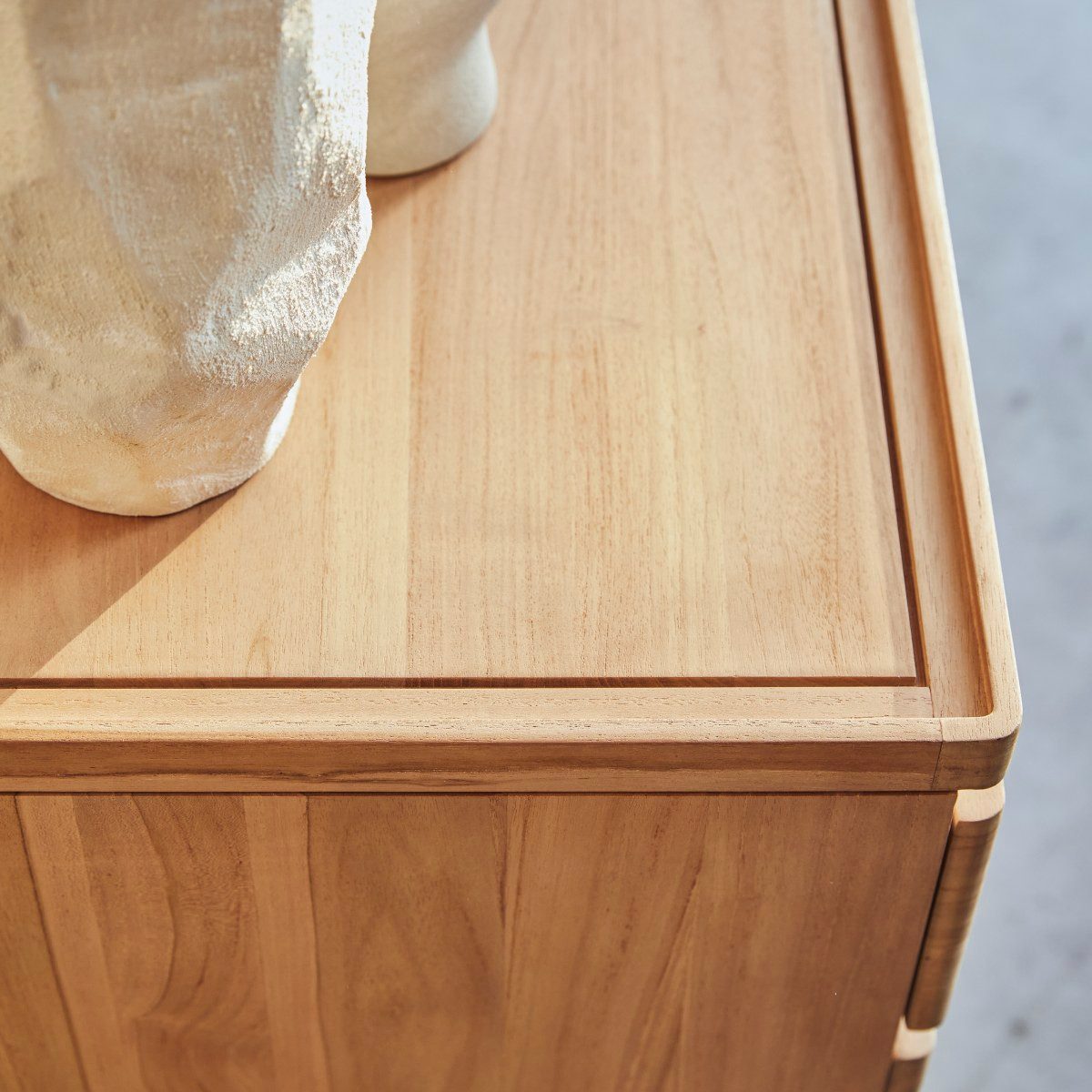 Tikamoon Kommode Kommode Nino aus massivem Teakholz