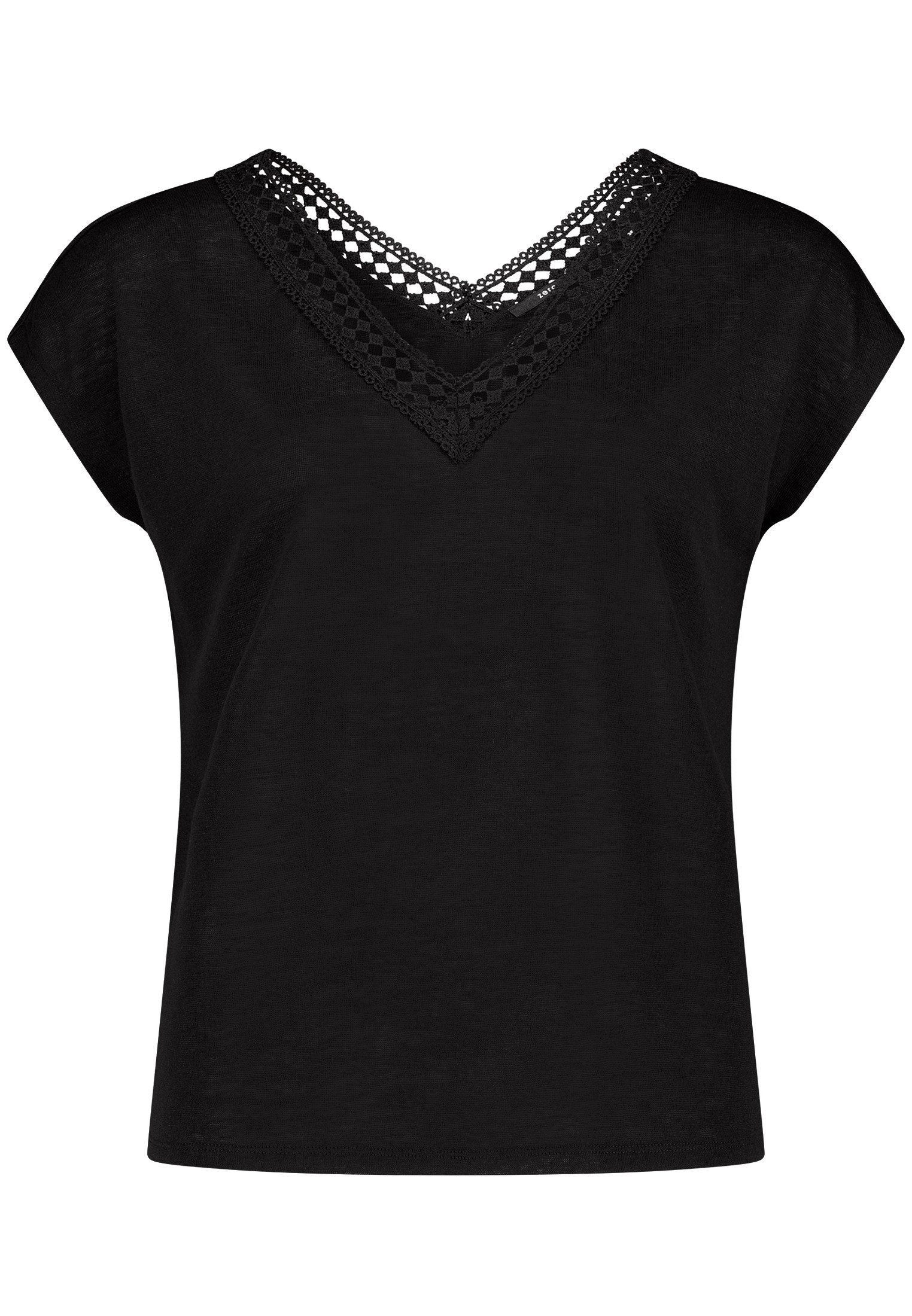 T-Shirt Damen mit V-Ausschnitt
