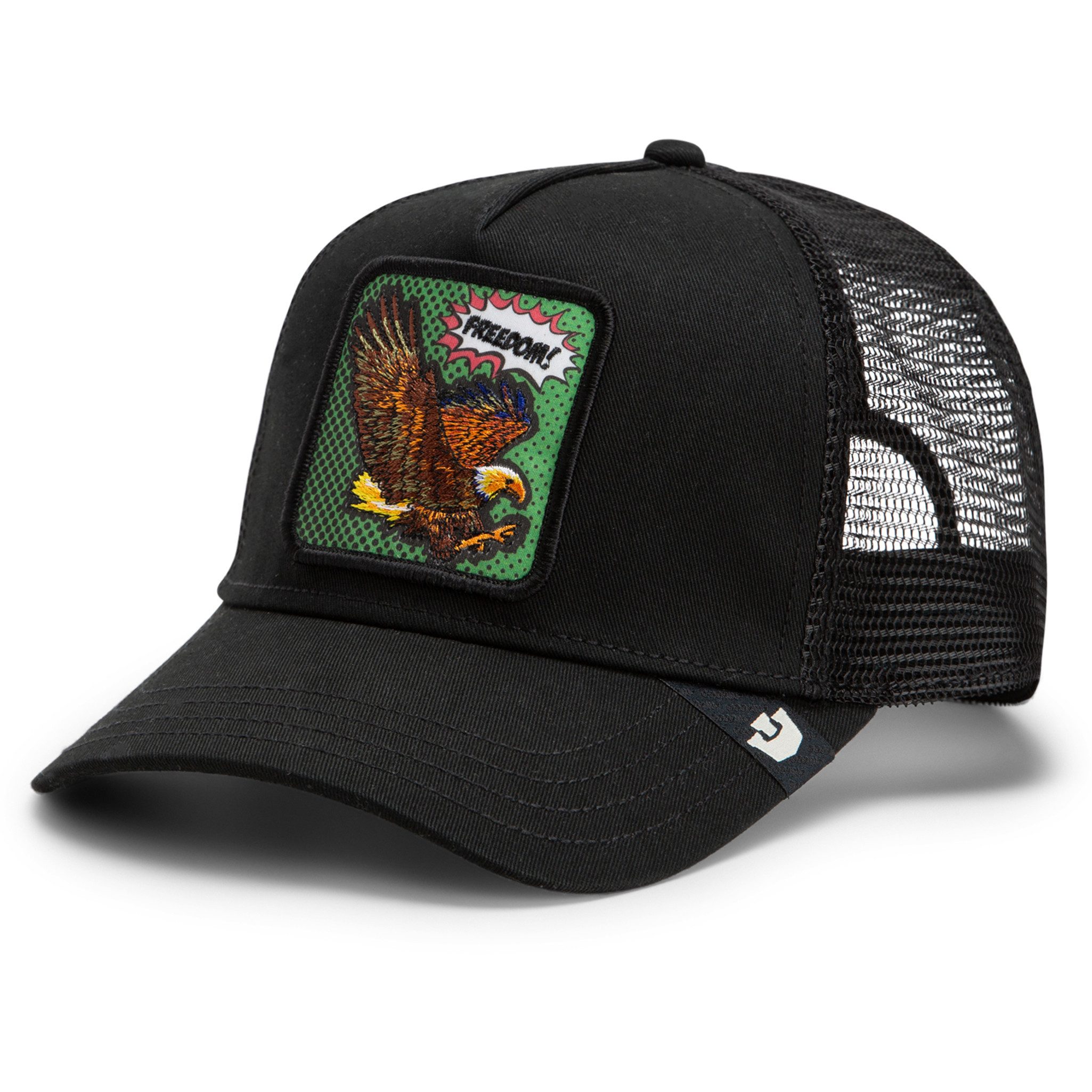 GOORIN Bros. Trucker Cap Goorin Bros. OG Trucker Cap Core Mesh POPArt - Freedom Eagle Void (Basecap, Basecap, Meshcap, Trucker Kappe)