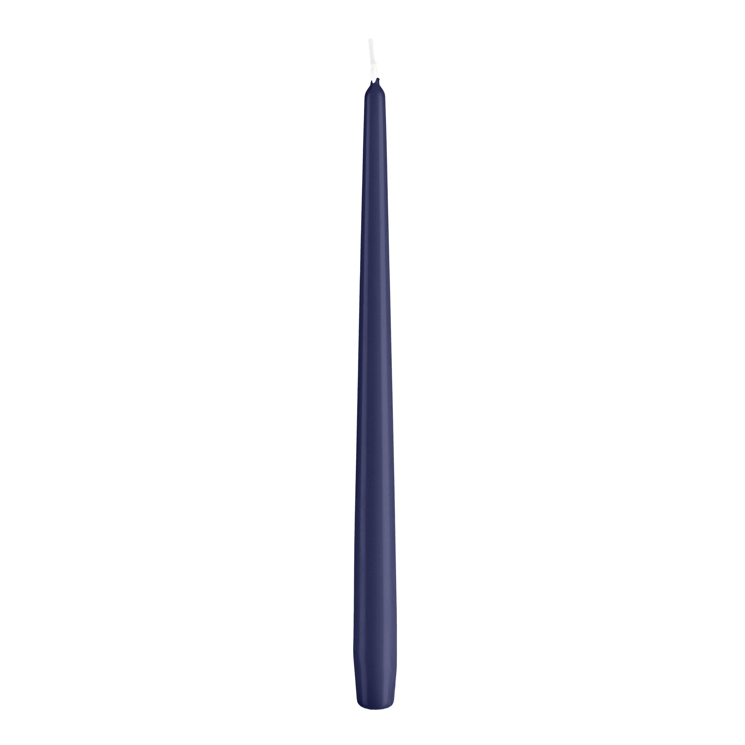 Kopschitz Kerzen Spitzkerze Spitzkerzen Nachtblau Dunkelblau 400 x Ø 23 mm, 10 Stück