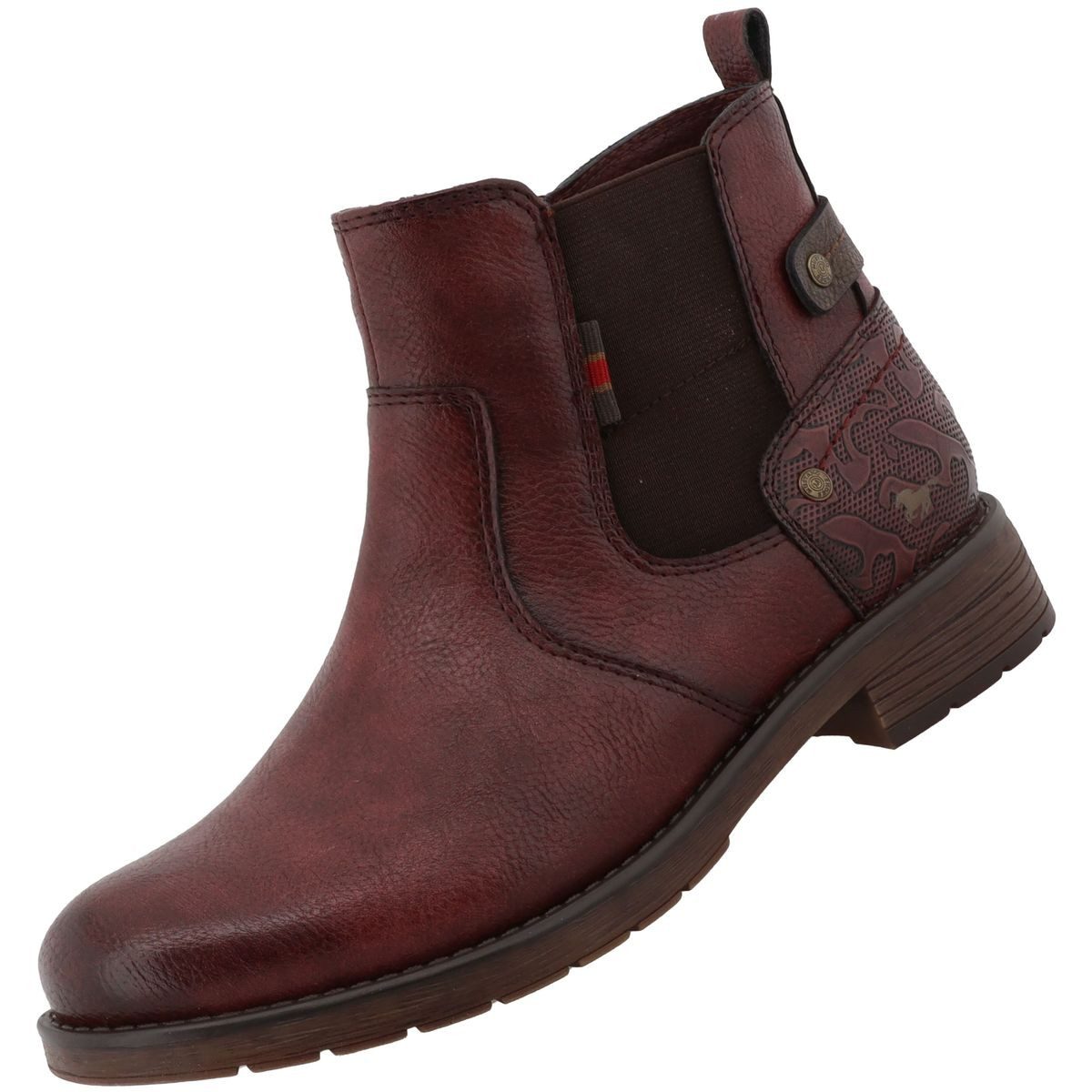 Mustang Shoes 15M0052002-bordo Stiefelette günstig online kaufen