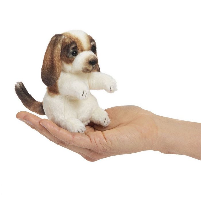 Folkmanis Handpuppen Fingerpuppe mini Hund