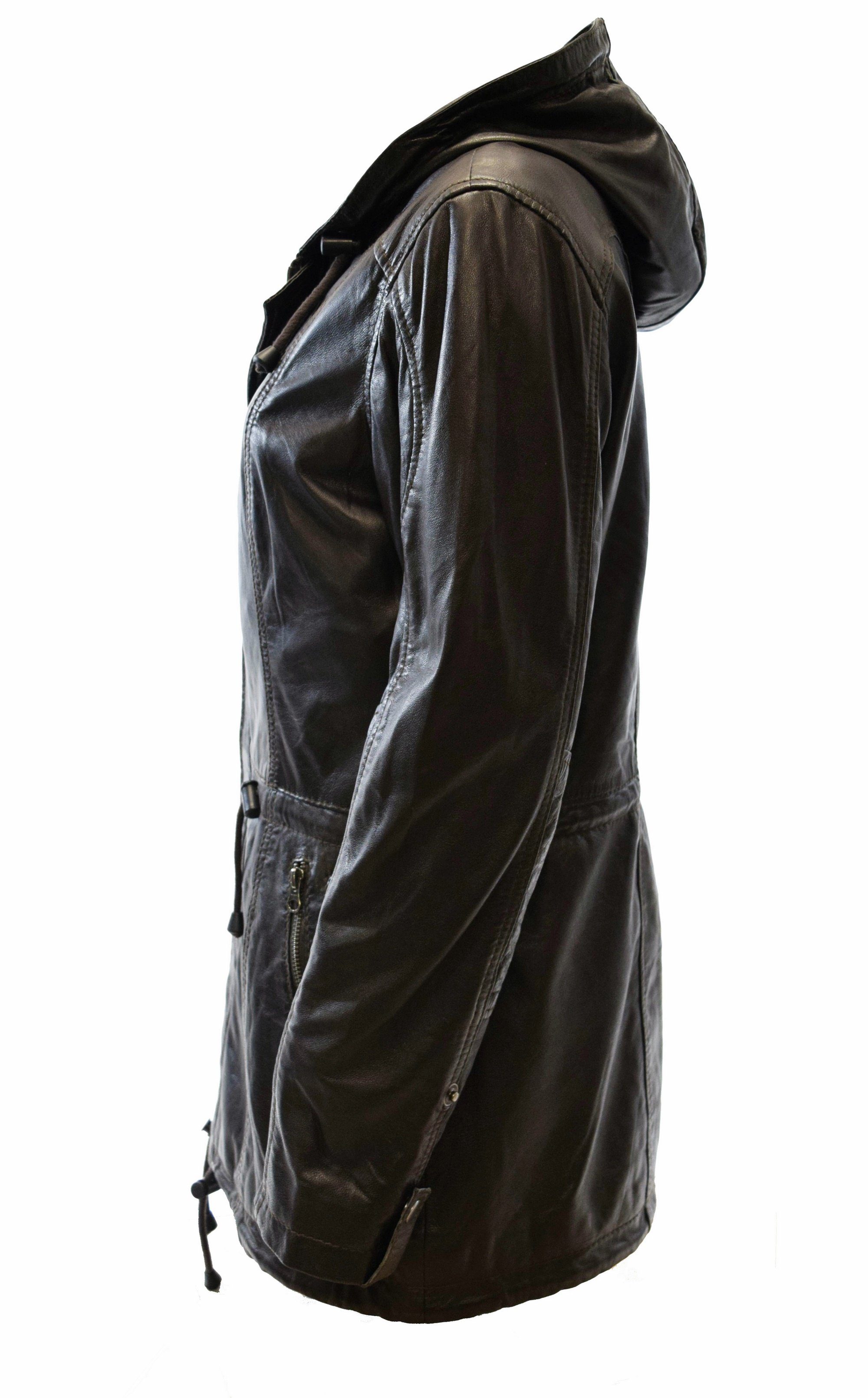 Zimmert Leather Lederjacke Lila weich günstig online kaufen