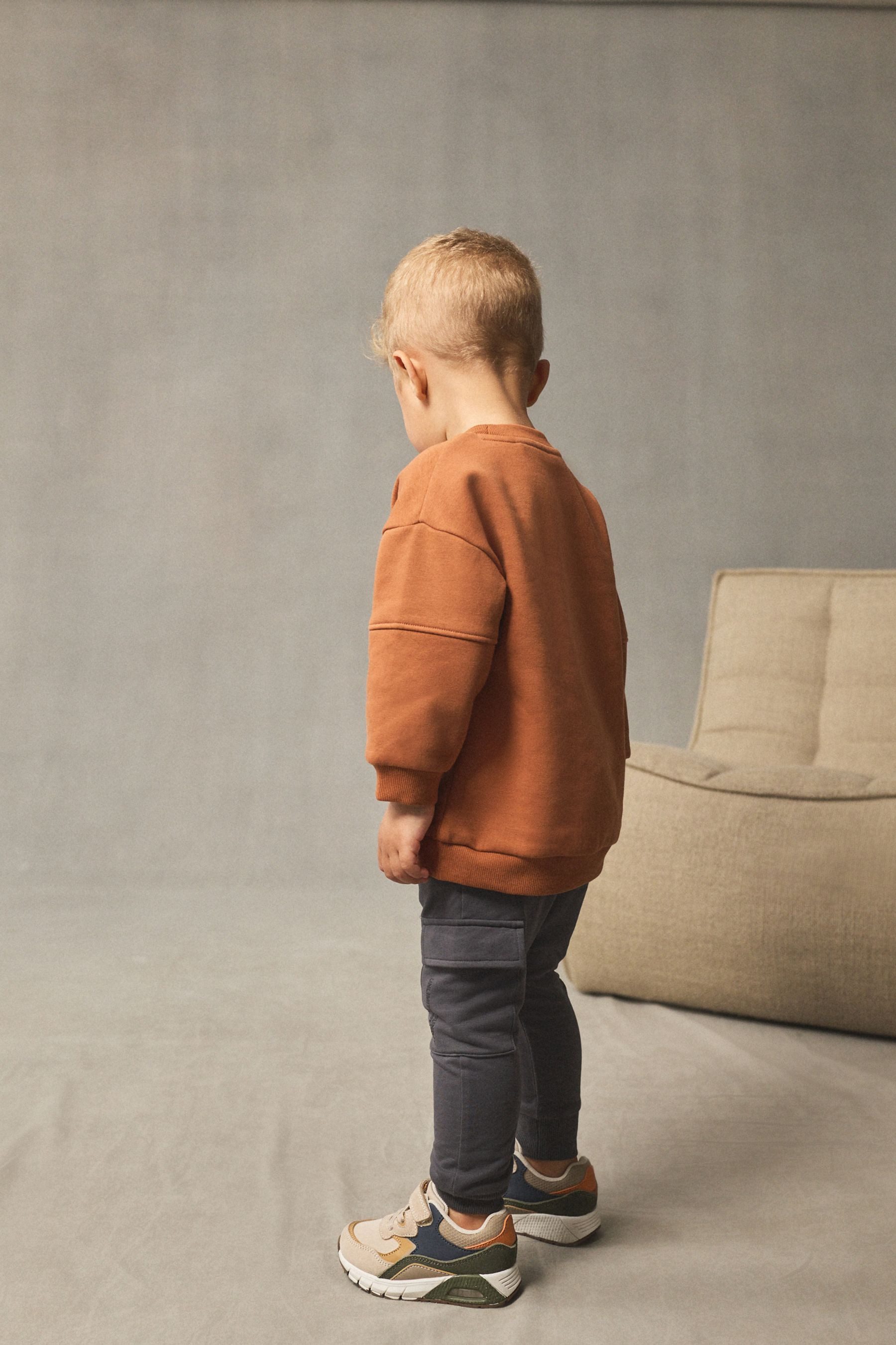 Next Sweatanzug Sweatshirt und Utility-Jogginghose im Set (2-tlg)