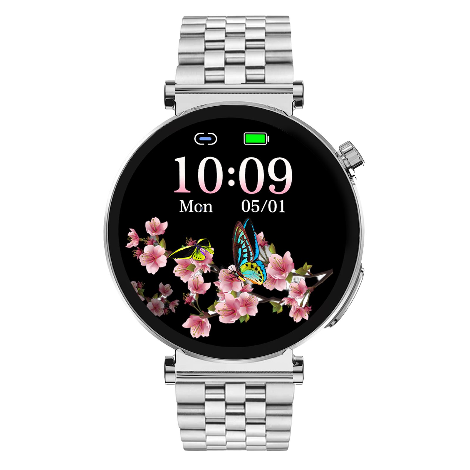 Knauermann Neo 2 Telefon & Notruf EKG-Messung Blutdruck Puls Smartwatch, Bluetooth