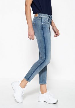 ATT Jeans 5-Pocket-Jeans Leoni mit seitlichem Paspelstreifen