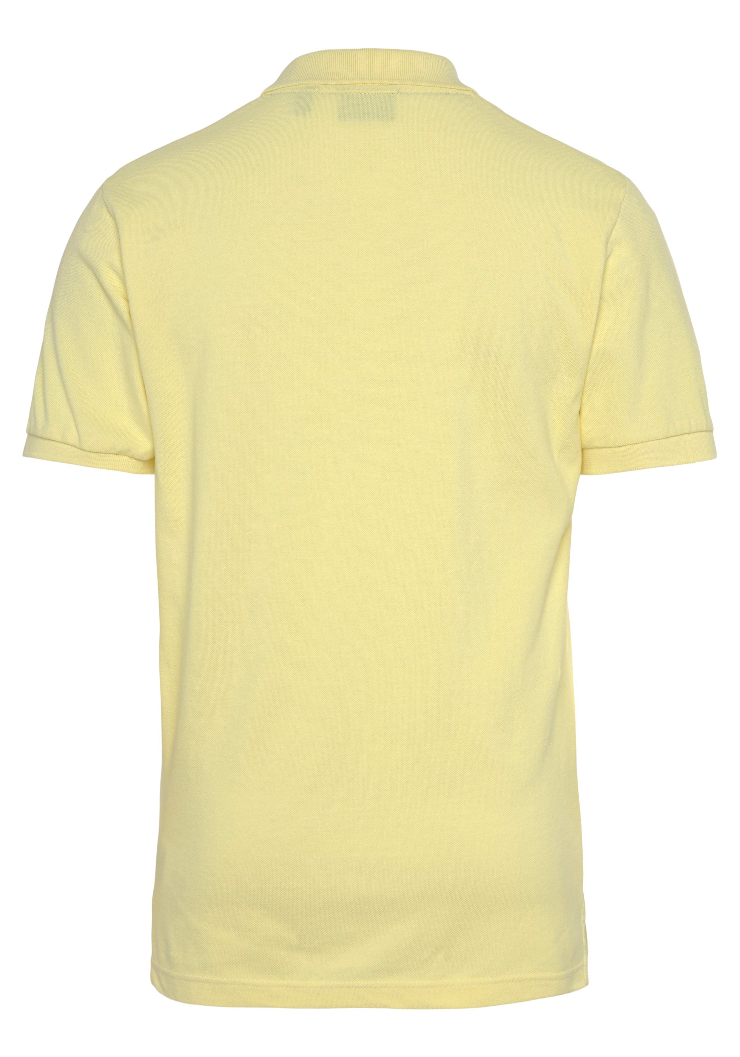 Fit, RUGGER Casual, Gant Regular Smart MD. Piqué-Polo Premium PIQUE Shirt, lem.yellow Qualität KA Poloshirt