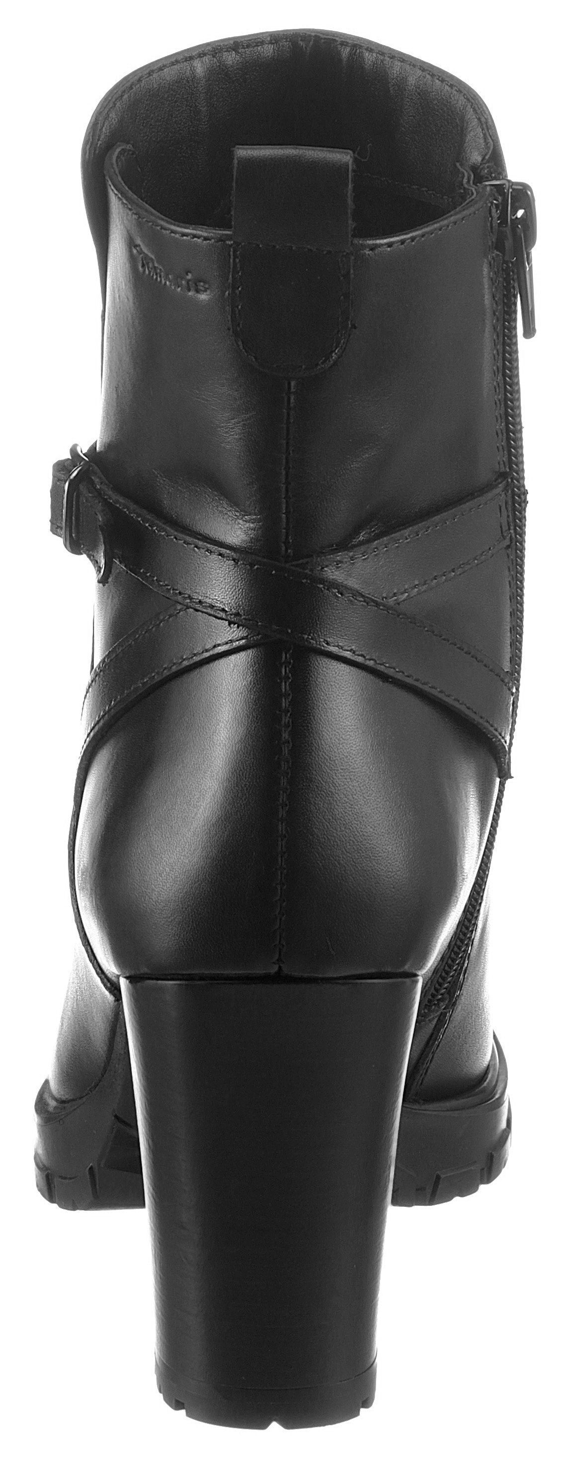 Tamaris Stiefelette mit feiner Zierschnalle günstig online kaufen