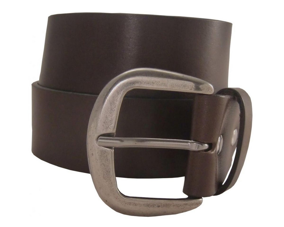 BELTINGER Ledergürtel Jeansgürtel aus Vollrindleder 4,5 cm - Breiter Ledergürtel für Damen H (1-St)