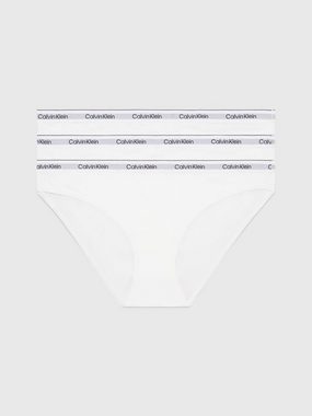 Calvin Klein Underwear Bikinislip 3 PACK BIKINI (LOW-RISE) (Packung, 3-St., 3er-Pack) mit Logobund