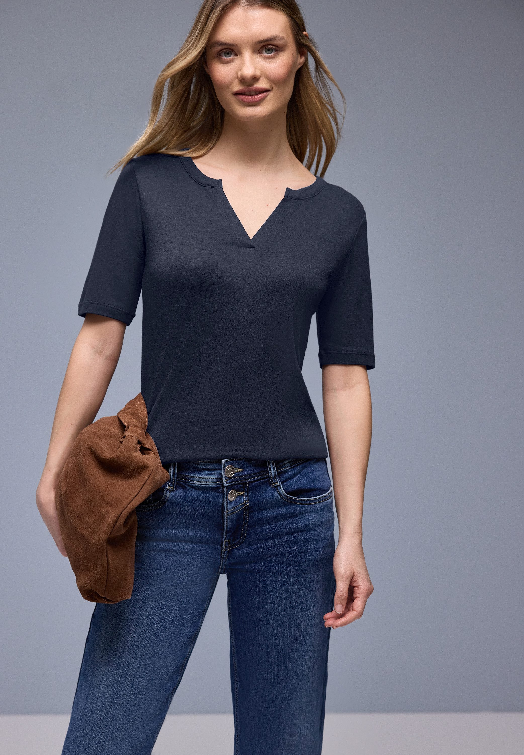 Rundhalsshirt