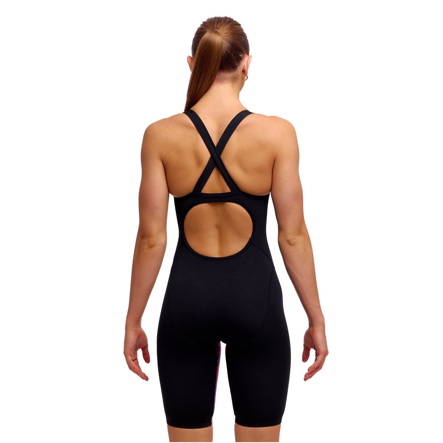 Funkita Badeanzug Big Bang Schwimmanzug mit langem Bein 100% chlorbeständig mit Sharping Effekt