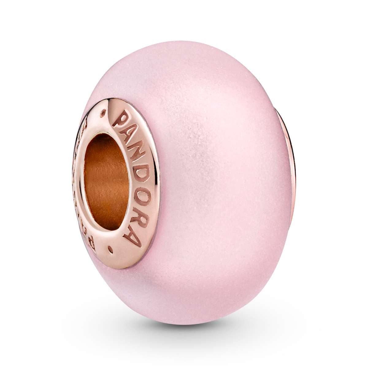 Pandora Bead 789421C00, Muranoglas Matt Rosa