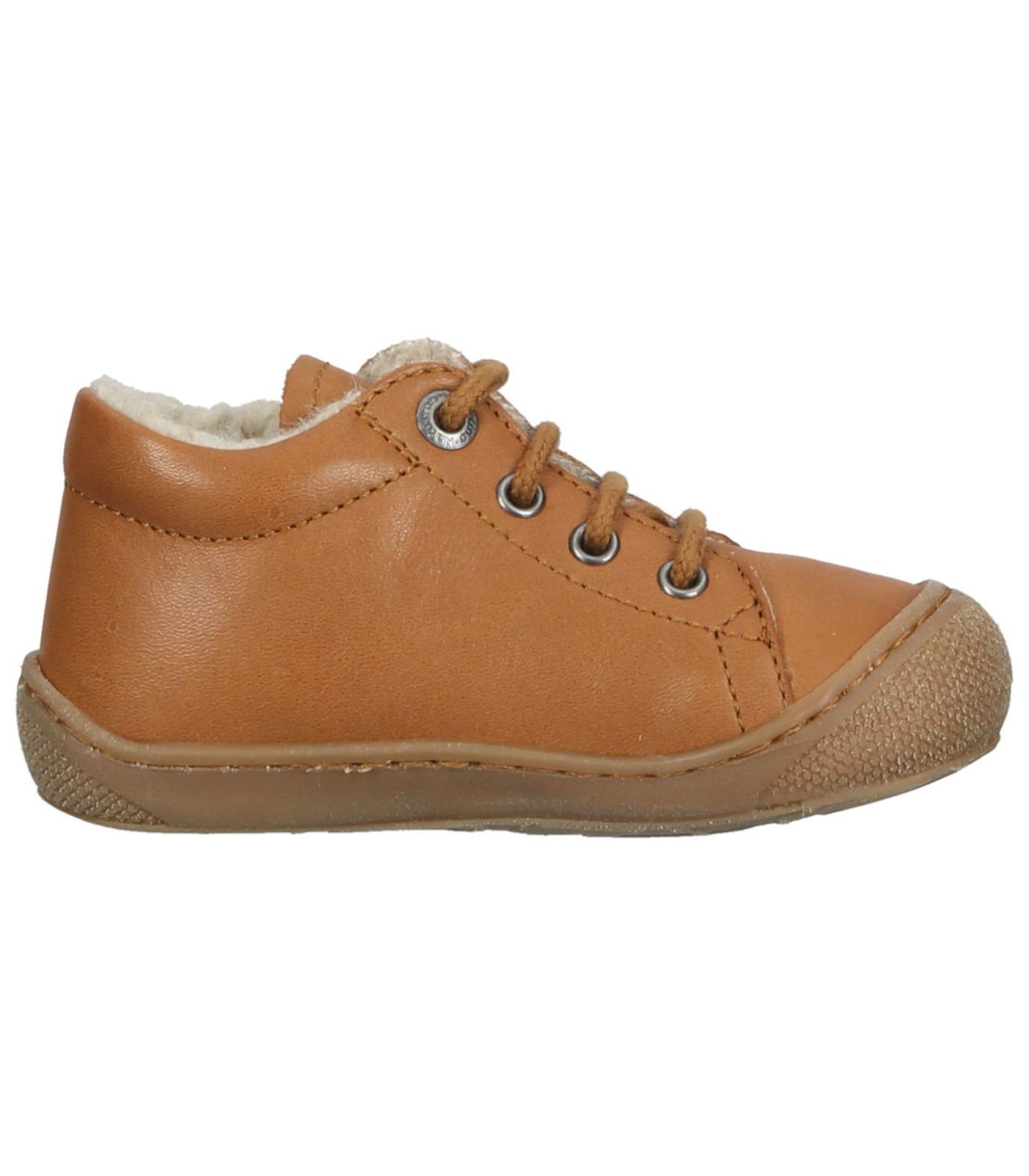 Naturino Sneaker Braun Nappaleder Lauflernschuh