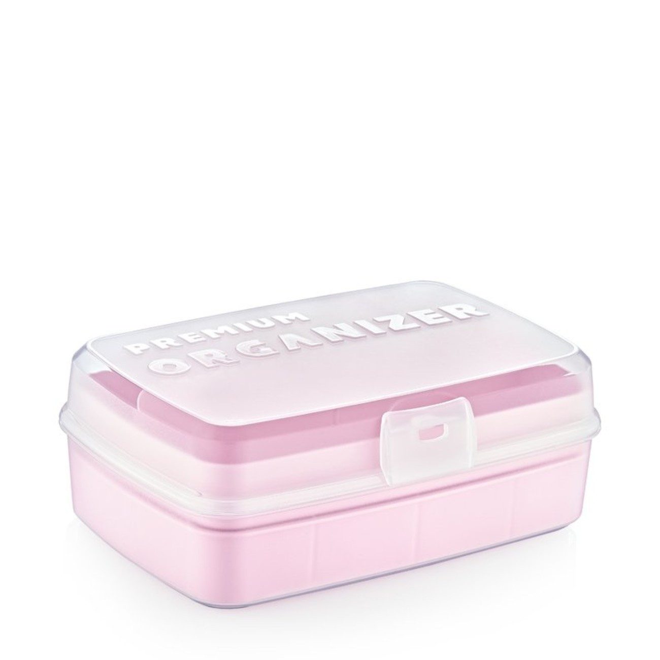 bahama Lunchbox mit 2 Einsatzfächern, Aufbewahrungsbox mit Deckel, 2 L