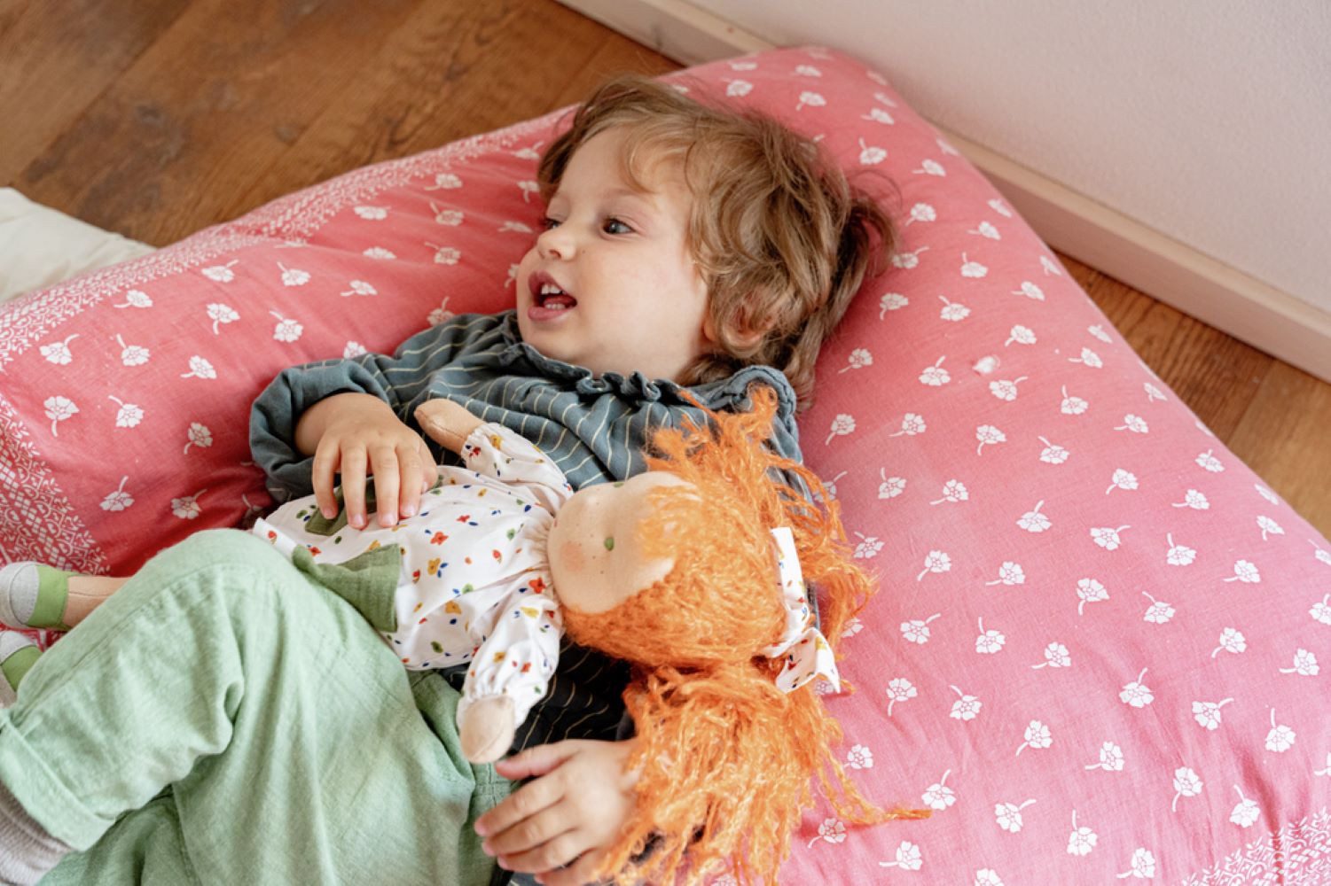 Käthe Kruse Stoffpuppe Waldorfpuppe Elsa -wunderschön