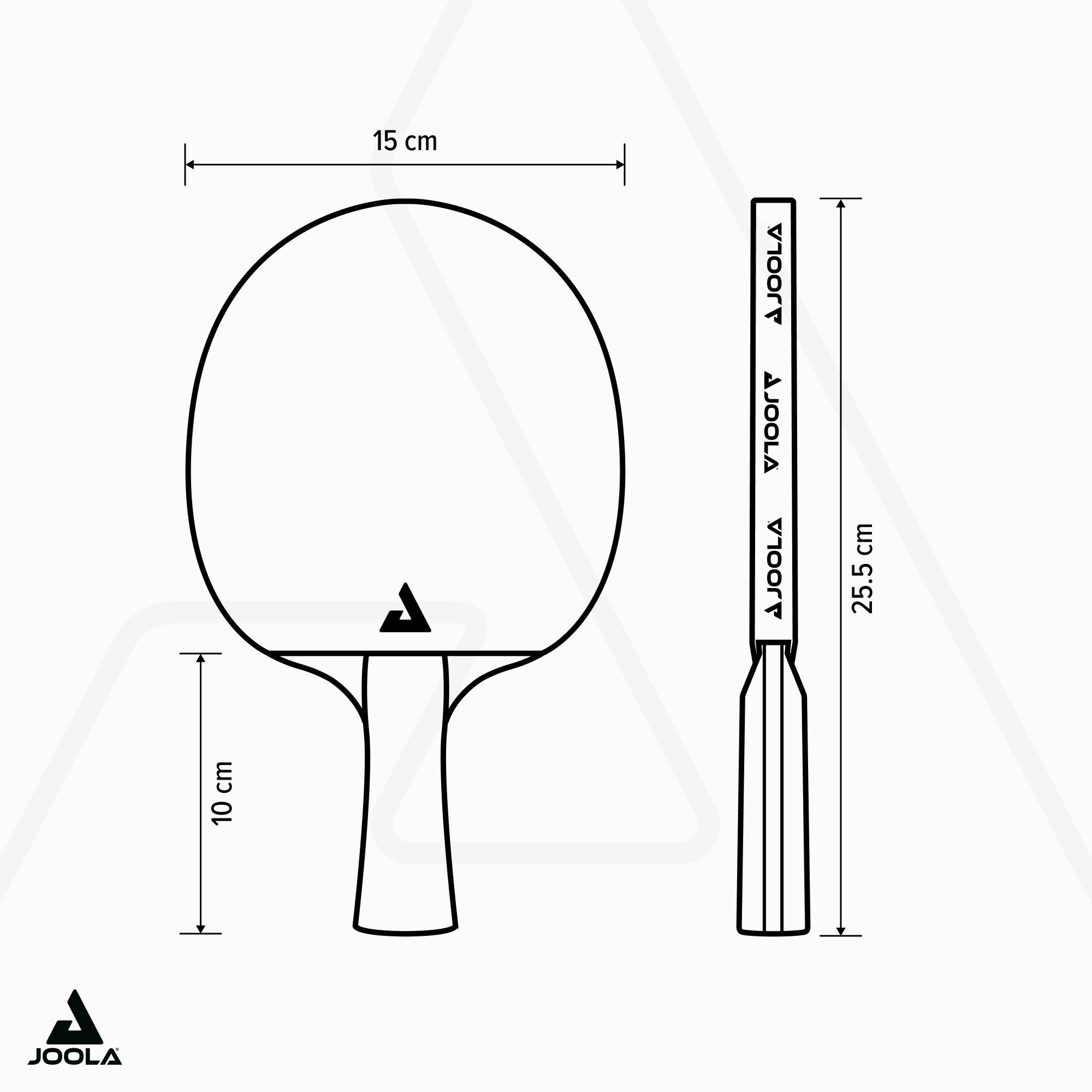 Joola Tischtennisschläger Carbon Control (Packung)