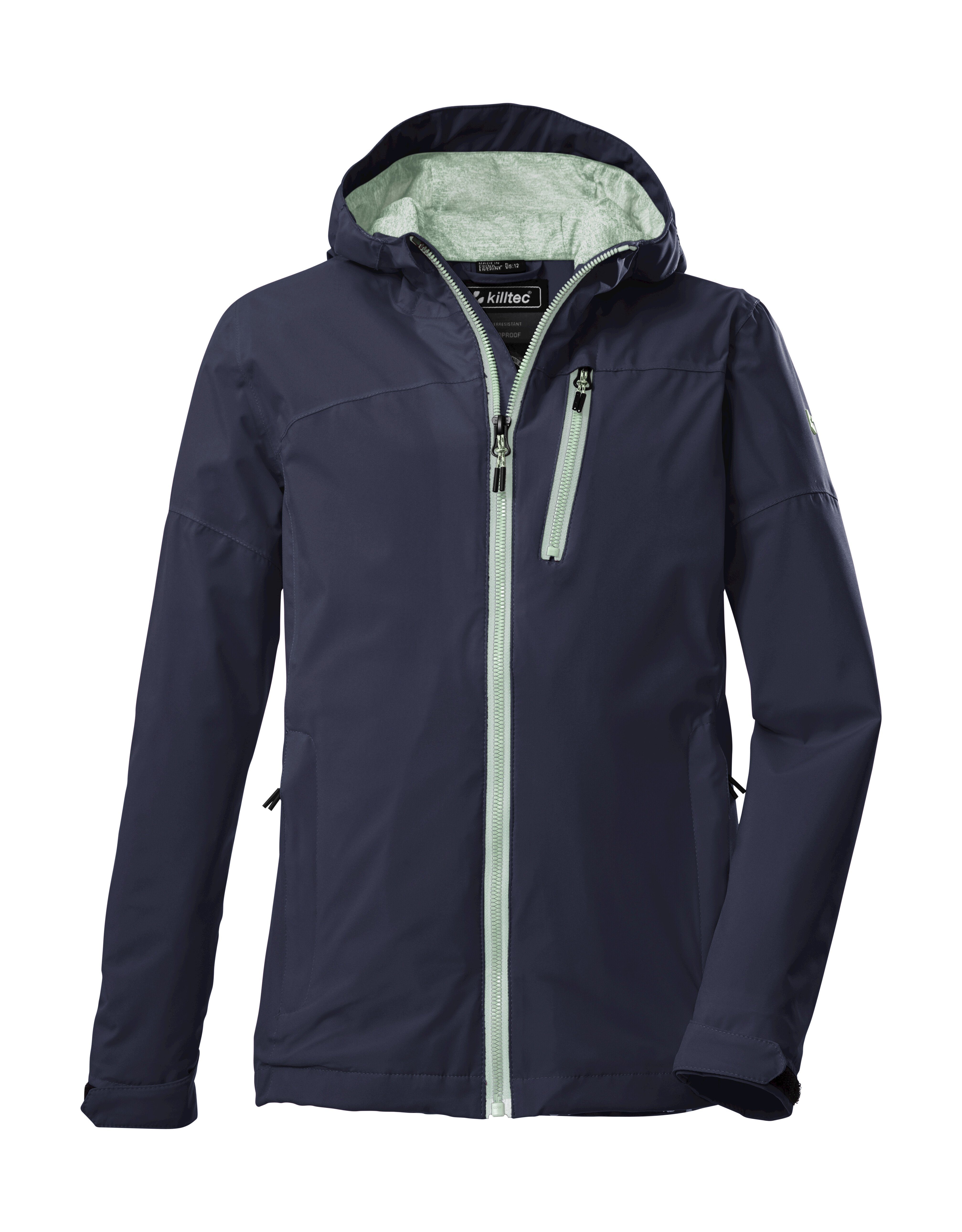 Killtec Fleecejacke KOW 347 GRLS KNTFLC JCKT, Mit Kapuze, Ärmelbündchen