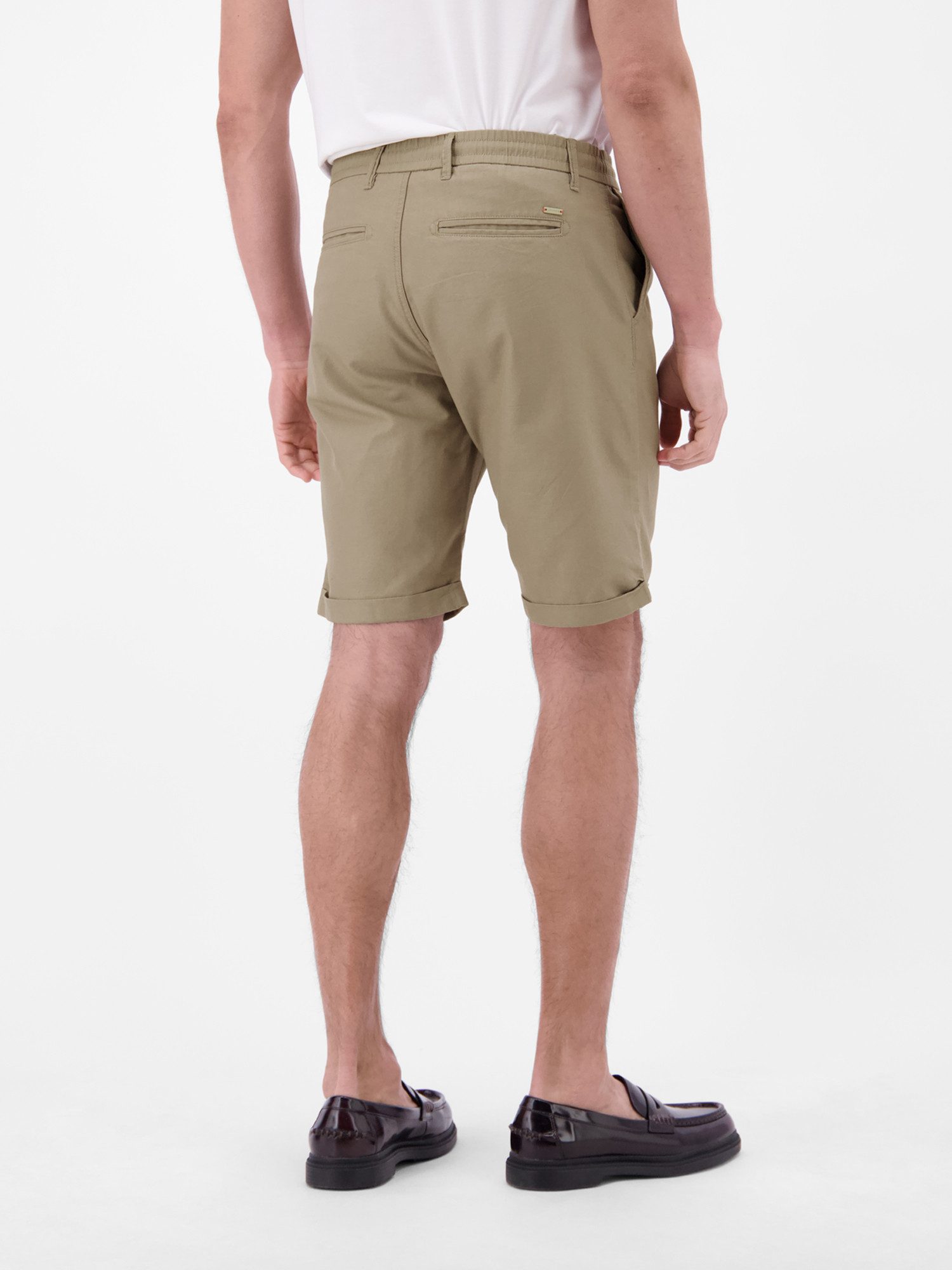 LERROS Chinoshorts Chino-Shorts aus Baumwoll-Leinen-Mischgewebe Chino Hose Herren kurz, Tunnelzugbund und Gürtelschlaufen, 4 Taschen