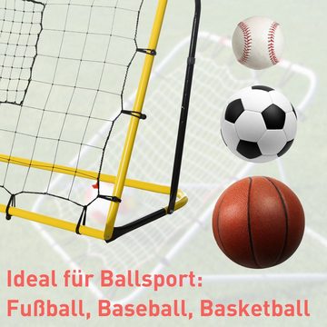HOMCOM Fußballtor Fußballnetz für mehrere Ballsportarten