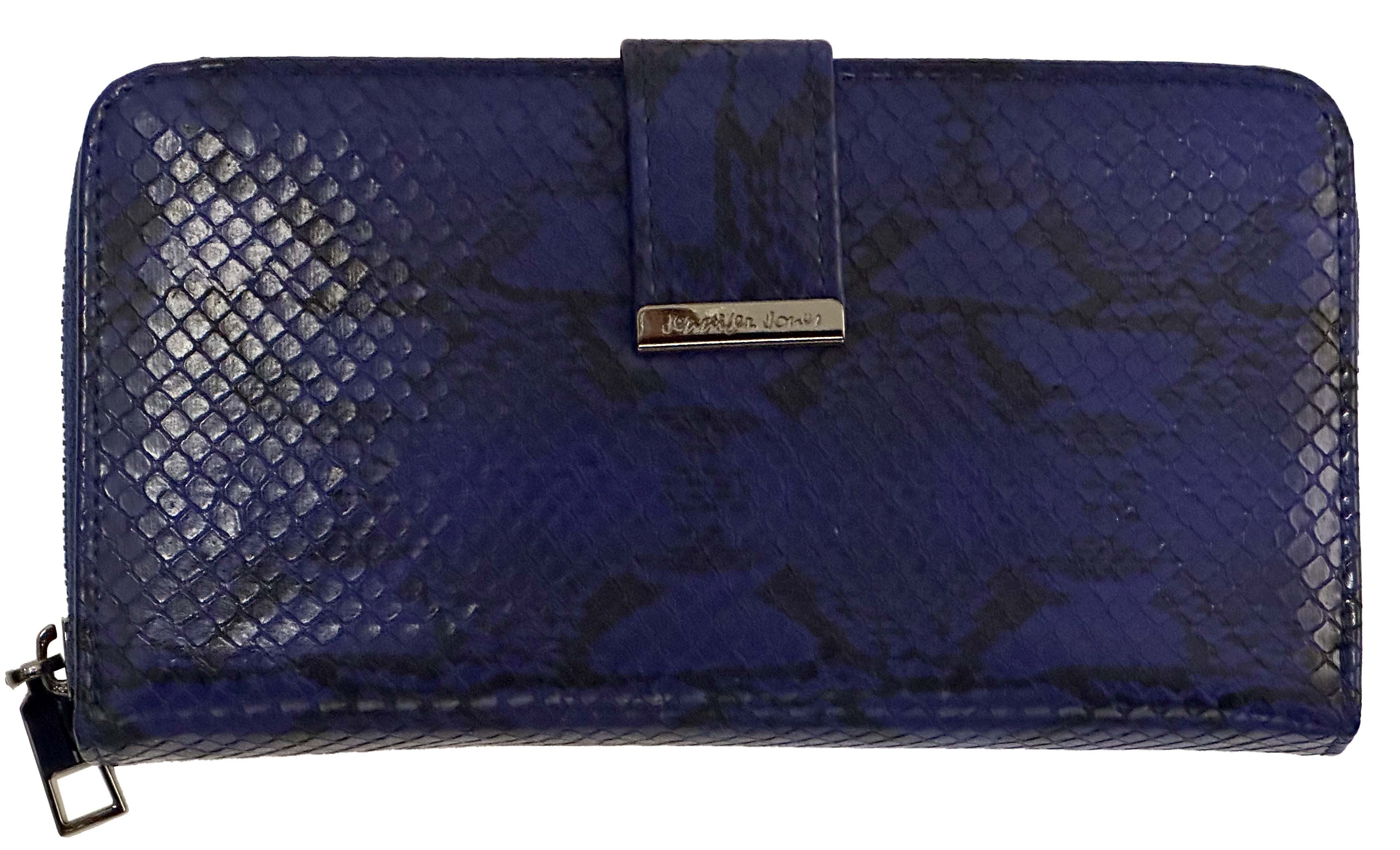 Jennifer Jones Geldbörse Damen-Geldbeutel-PU Reißverschluss