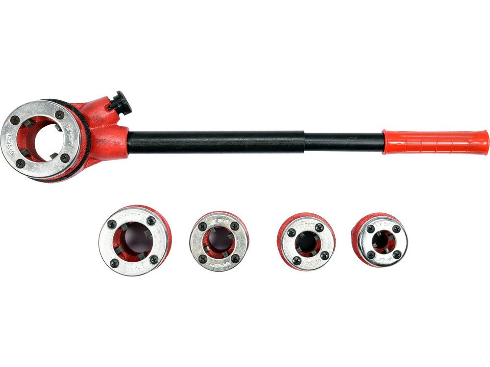 TOYA Gewindeschneider Hydraulischer Gewindeschneider für Rohre 3/8''- 5/4'' Set mit 5 Teilen, 5-tlg.