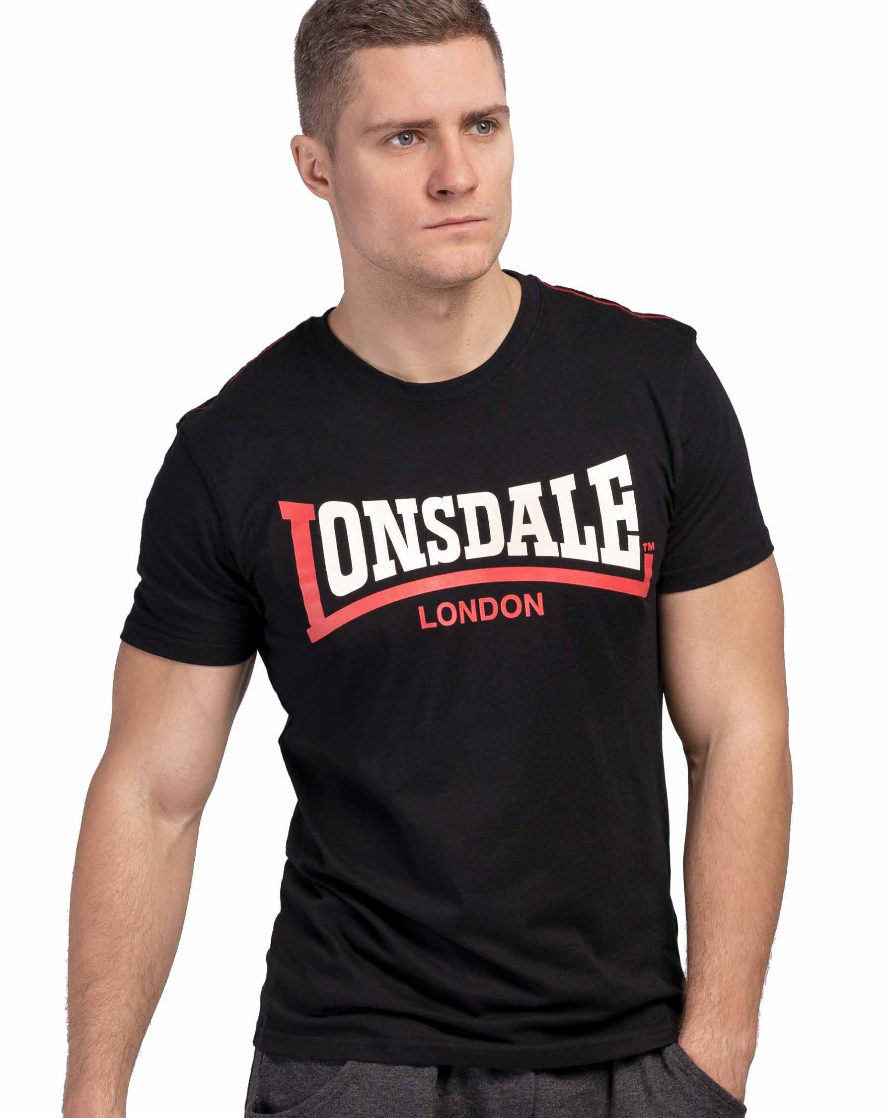 Lonsdale T-Shirt Two Tone (Packung, 1-tlg., 1 Packung) aus Baumwolle