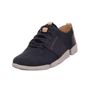 Clarks blau Schnürschuh (1-tlg)