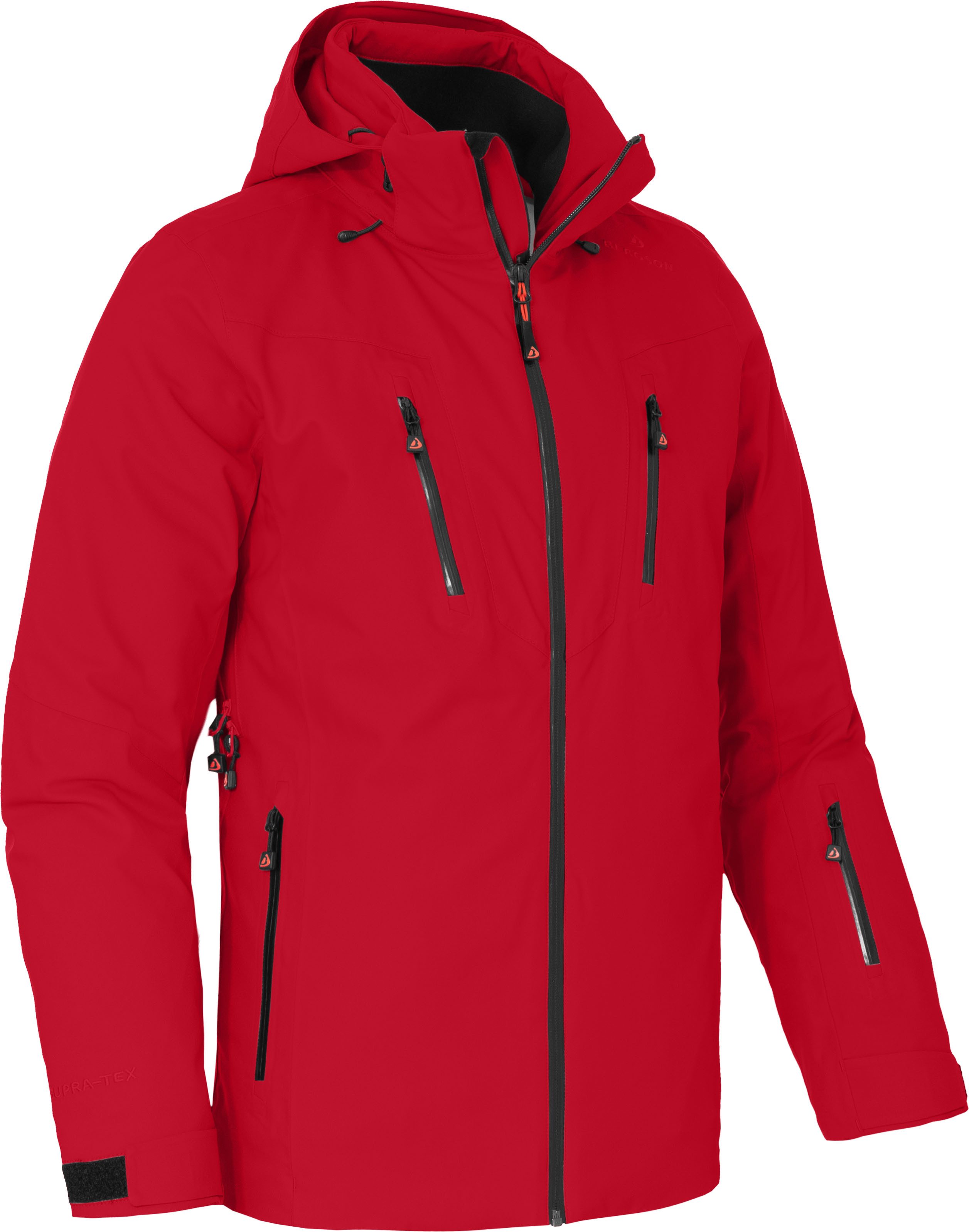 Bergson Skijacke RESO 2 Herren Skijacke, warm wattiert, wasserdicht (20.000 mm), Kurzgrößen