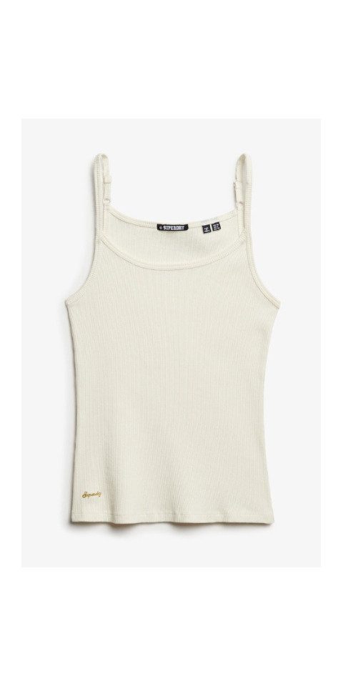 Superdry Jackenblazer ATH ESS SCOOP NECK VEST OFF WHITE