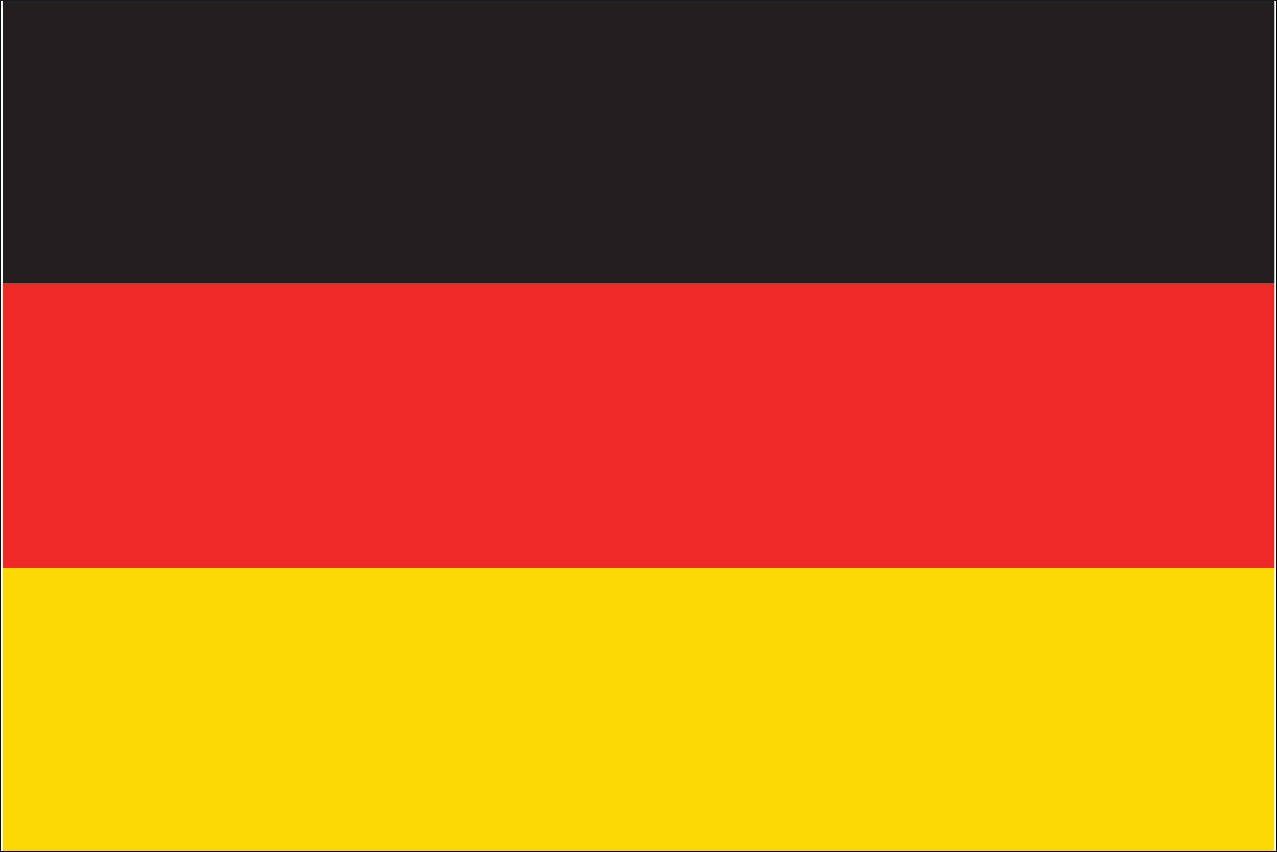 flaggenmeer Flagge Deutschland 80 g/m² | Fahnen