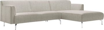 hülsta sofa Ecksofa hs.446, in minimalistischer, schwereloser Optik, Breite 275 cm