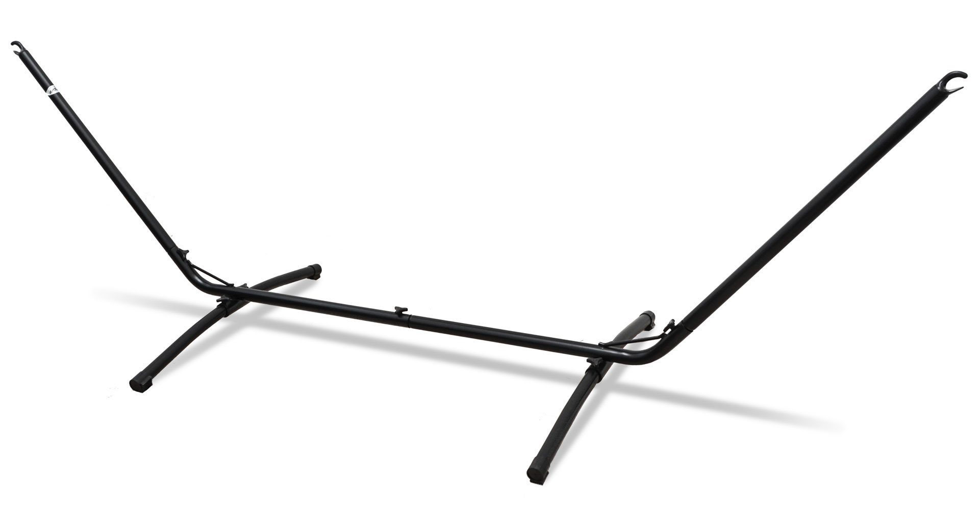 AMANKA Hängemattengestell 310 cm aus Stahl - 2 Personen Gestell für Stabhängematten bis 120 cm, Hängemattenständer bis 120 kg - Metallgestell für Garten und Terrasse