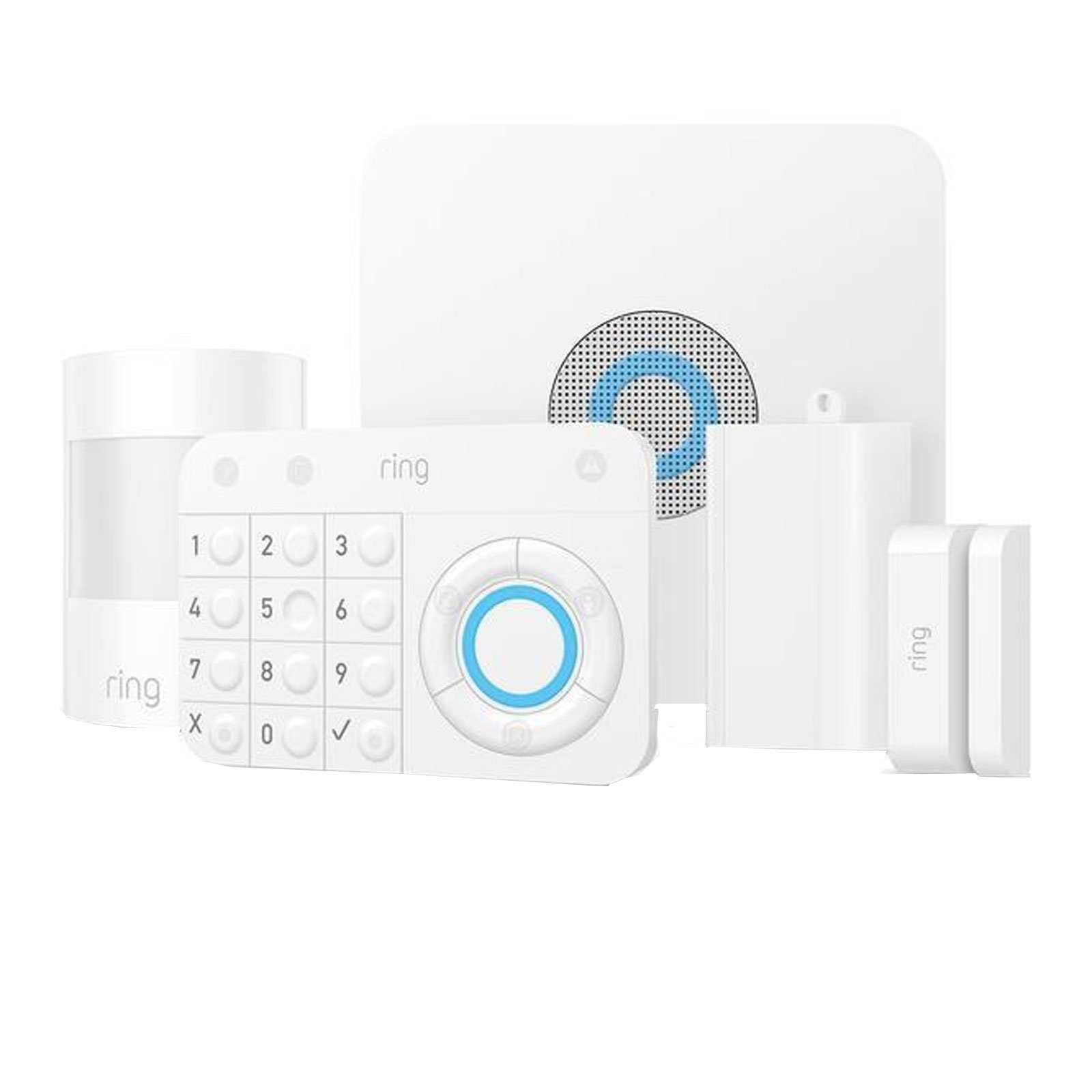 RING Alarm Security Kit 5-teiliges Alarmsystem, Smart-Home Starter-Set
