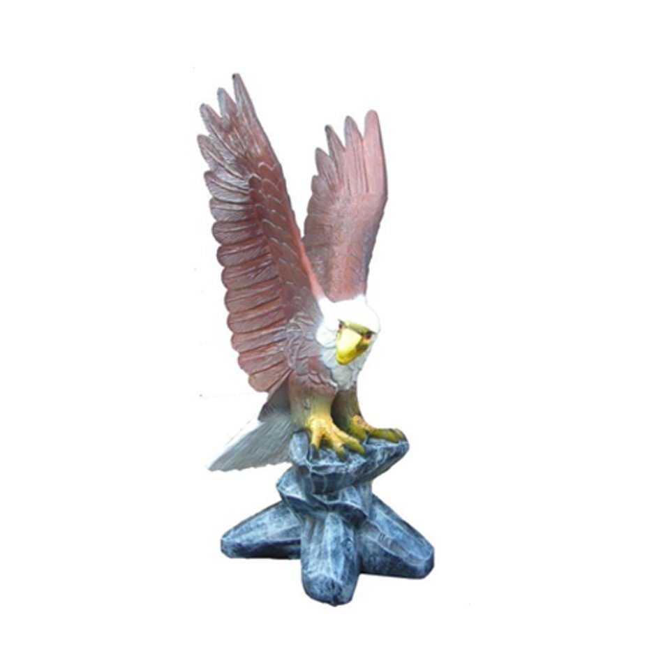 JVmoebel Dekofigur USA Adler Falke Abstrakte moderne Statue Figur Greifvogel Garten | Dekofiguren