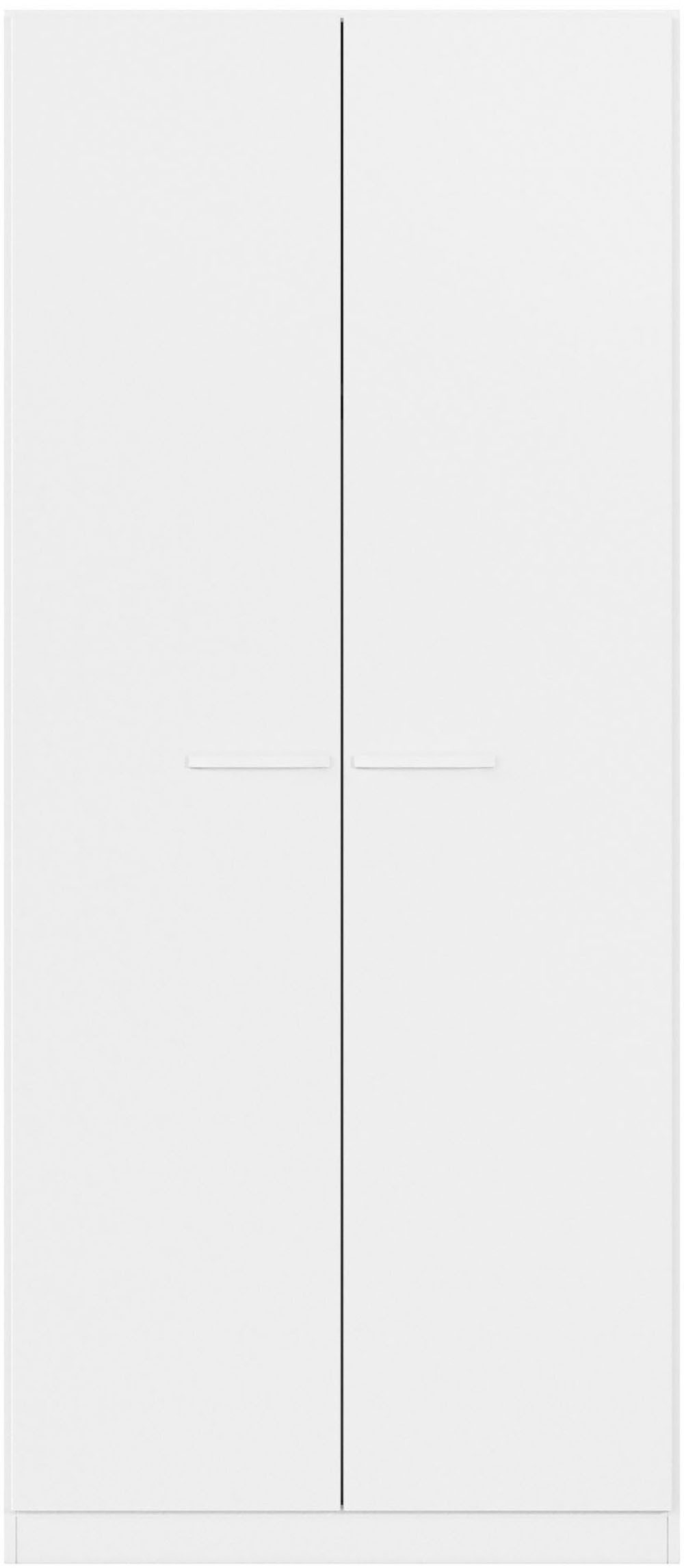 rauch Drehtürenschrank Kleiderschrank Schrank Garderobe TOPSELLER OTELI inkl. Inneneinteilung (erhältlich in Breiten 91-360 cm, ab Breite 136cm inkl. Innenschubladen) mit zusätzlichen Einlegeböden, optional mit Spiegel MADE IN GERMANY