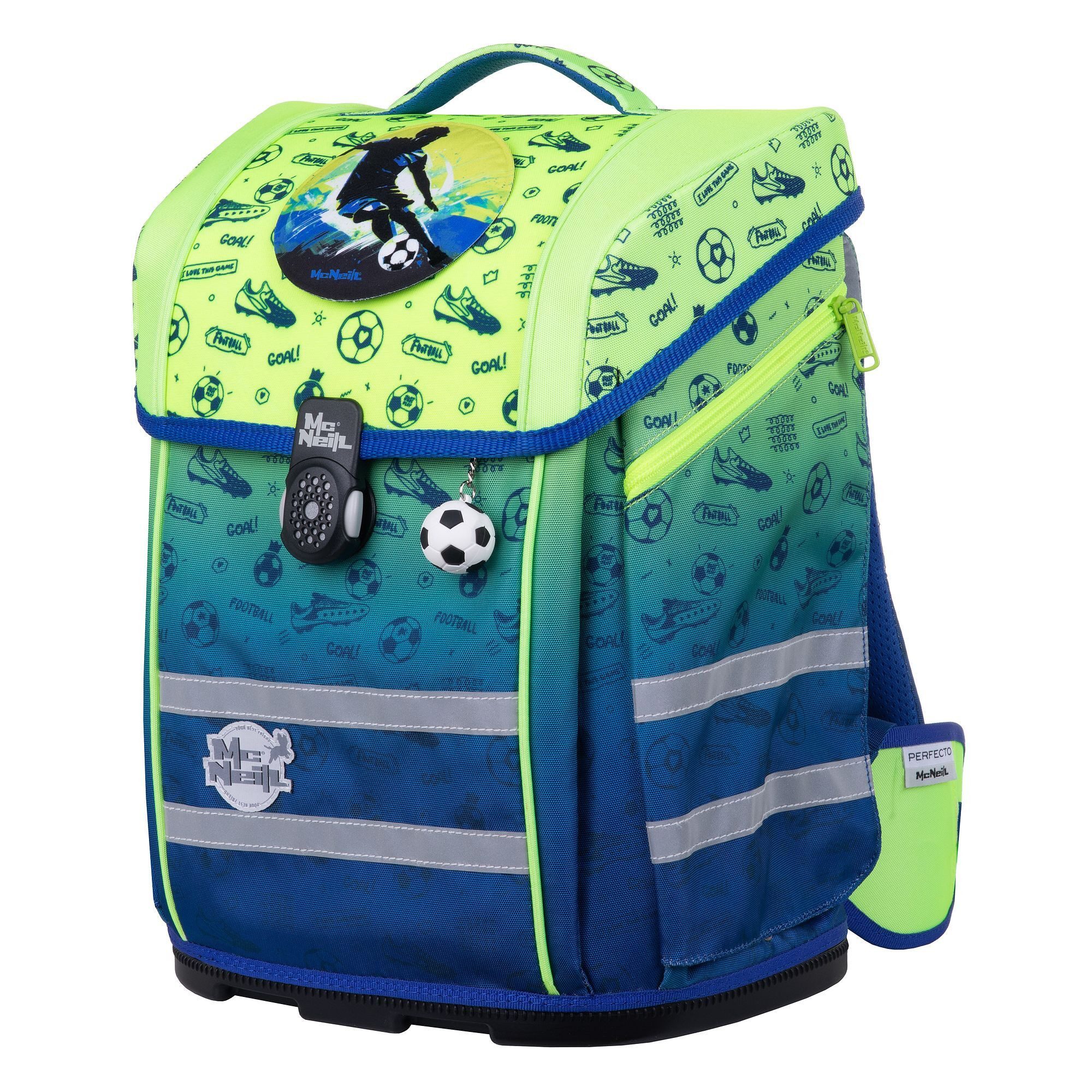 McNeill Schulranzen Perfecto (5-tlg), Polyester
