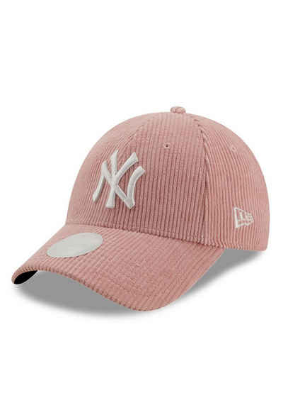 New Era Baseball Cap New Era Wmns Fashion Cord Damen 9Forty Adjustable Cap NY YANKEES Rosa