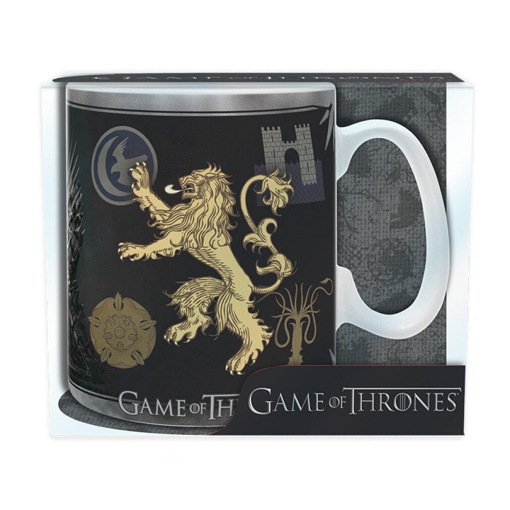 ABYstyle Geschirr-Set GAME OF THRONES - Jumbo Tasse "Logos and Throne"