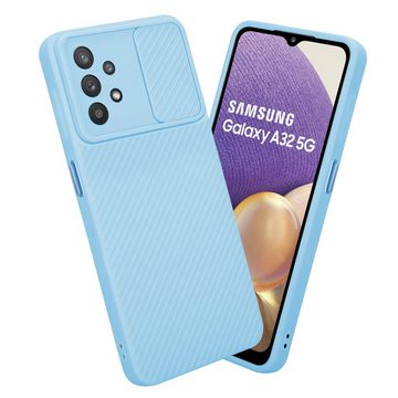 Cadorabo Handyhülle Samsung Galaxy A32 5G Samsung Galaxy A32 5G, Schutzhülle - TPU Silikon Hülle - mit Kameraschutz